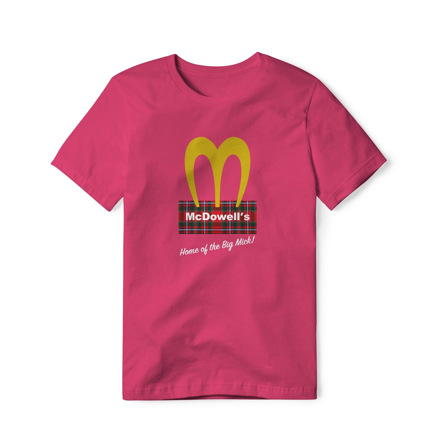 McDowell's Logo (Plaid) : Coming To America Movie, Classic Cotton Tee