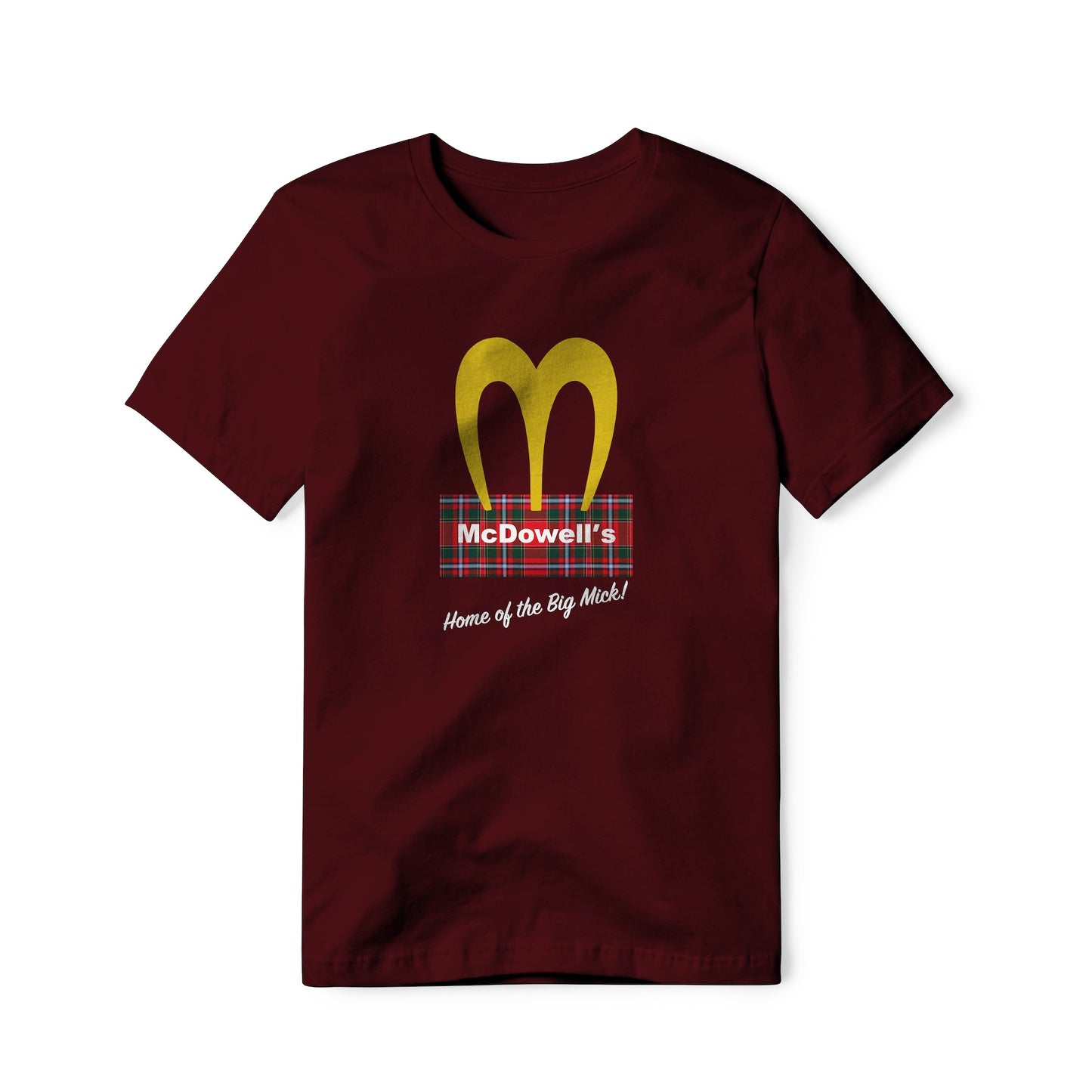 McDowell's Logo (Plaid) : Coming To America Movie, Classic Cotton Tee