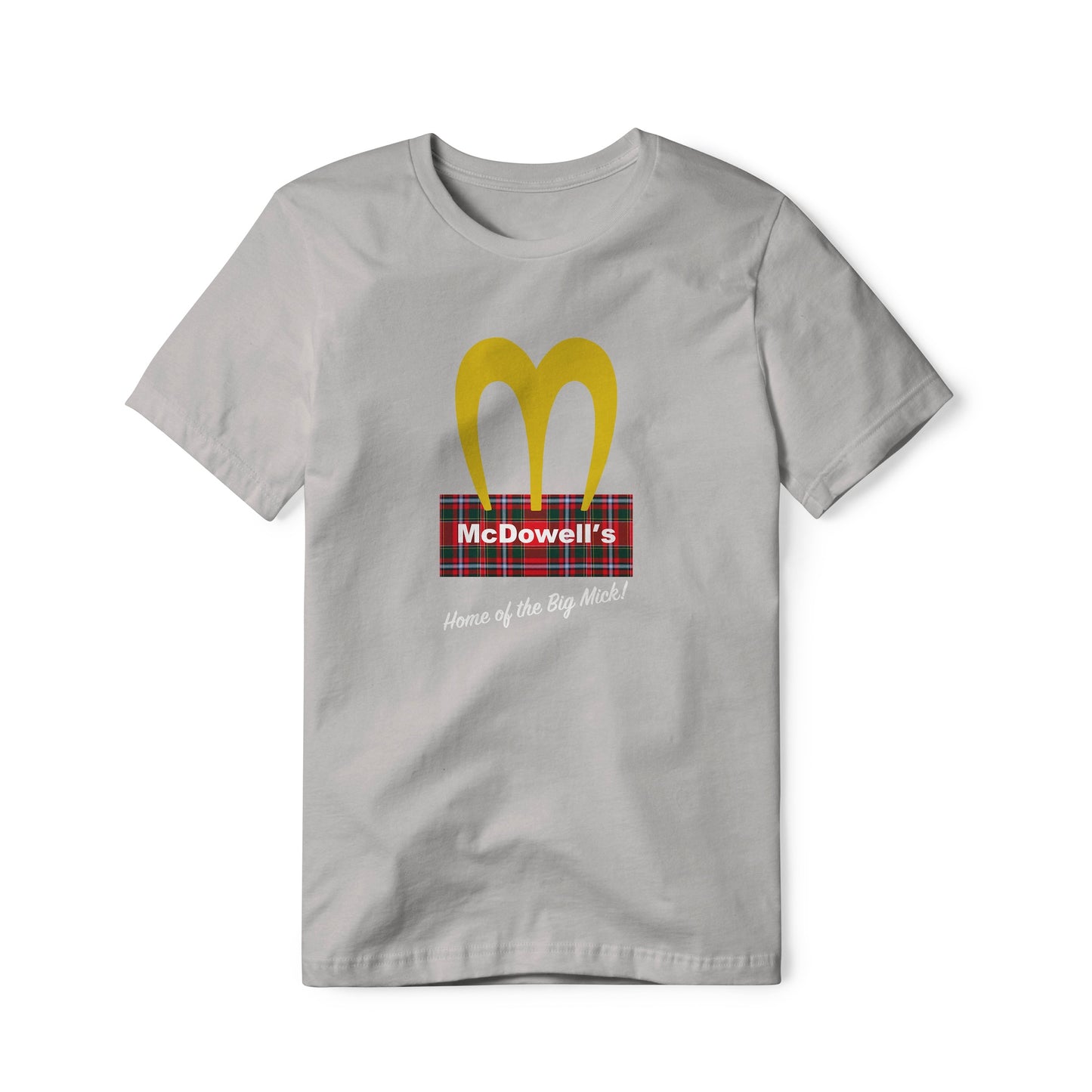 McDowell's Logo (Plaid) : Coming To America Movie, Classic Cotton Tee