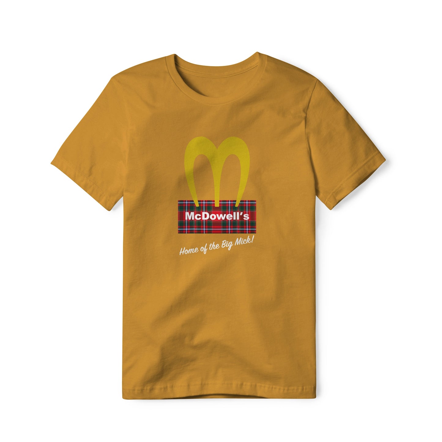 McDowell's Logo (Plaid) : Coming To America Movie, Classic Cotton Tee