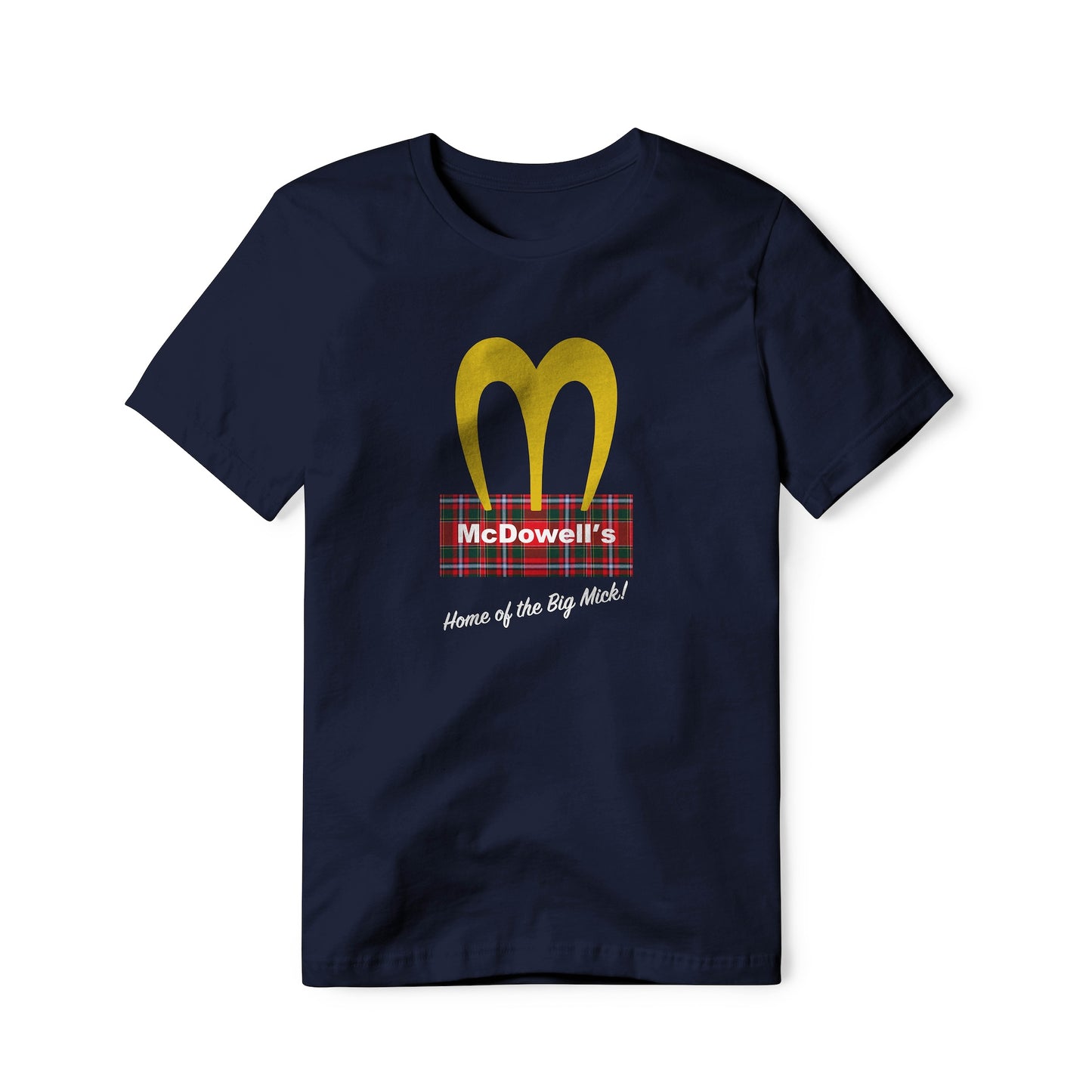 McDowell's Logo (Plaid) : Coming To America Movie, Classic Cotton Tee