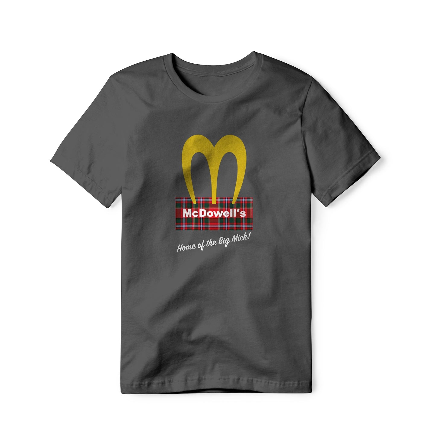 McDowell's Logo (Plaid) : Coming To America Movie, Classic Cotton Tee
