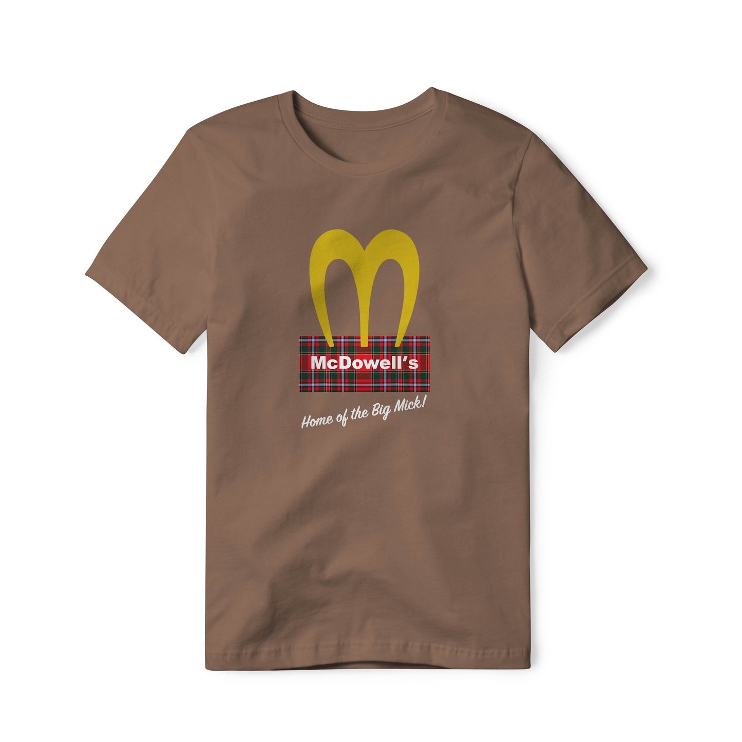 McDowell's Logo (Plaid) : Coming To America Movie, Classic Cotton Tee