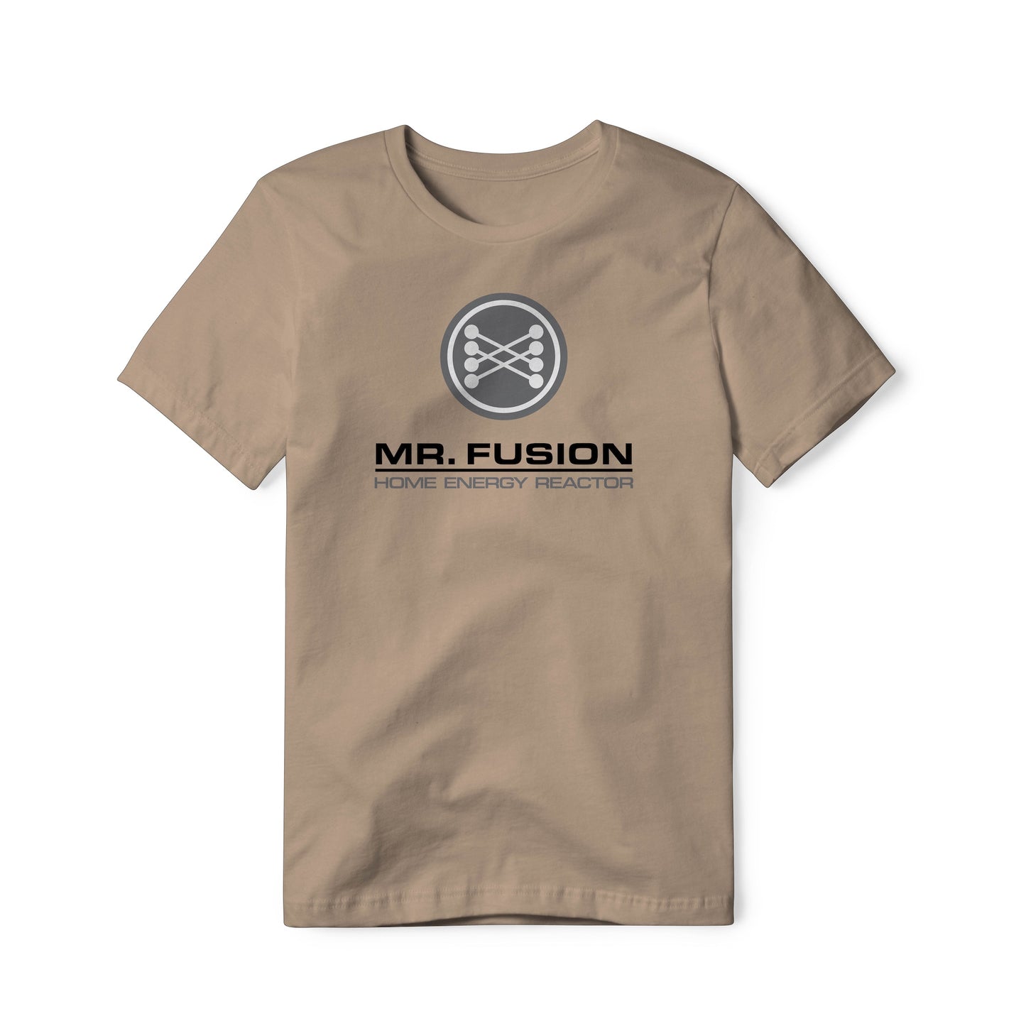 Mr. Fusion Logo : Back To The Future Movie, Classic Cotton Tee