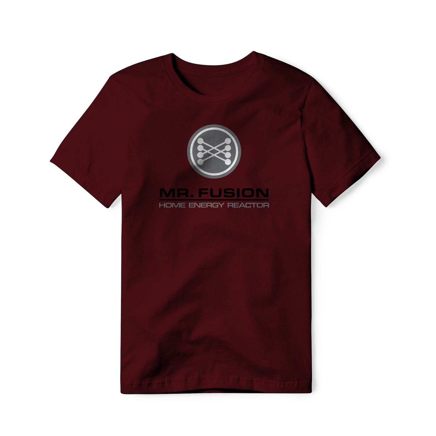 Mr. Fusion Logo : Back To The Future Movie, Classic Cotton Tee