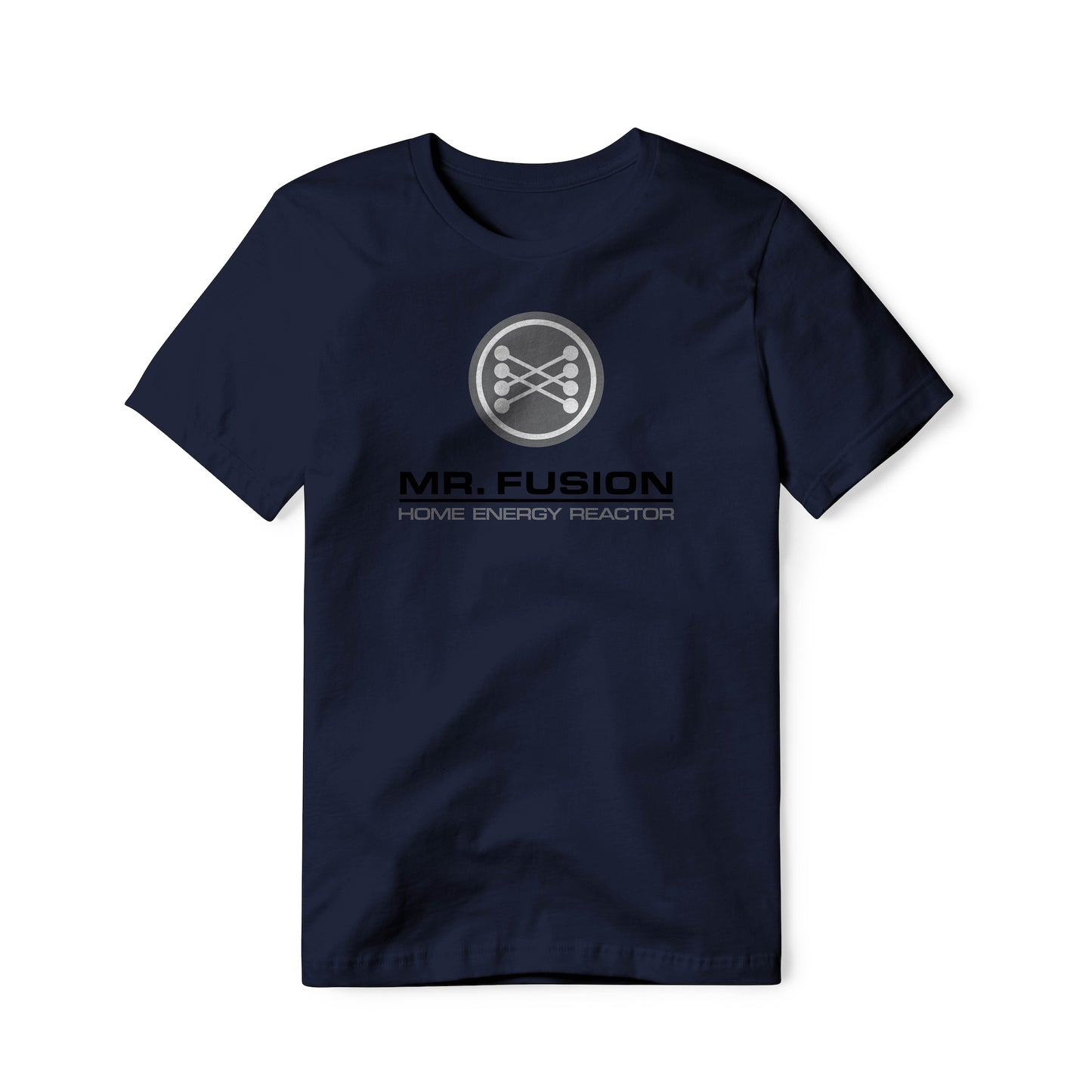 Mr. Fusion Logo : Back To The Future Movie, Classic Cotton Tee