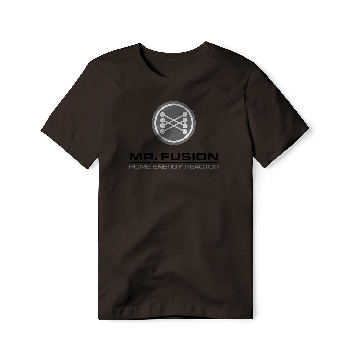 Mr. Fusion Logo : Back To The Future Movie, Classic Cotton Tee