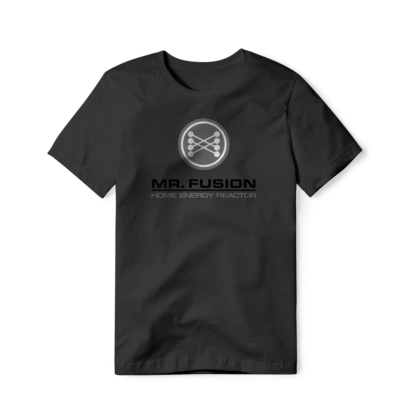 Mr. Fusion Logo : Back To The Future Movie, Classic Cotton Tee
