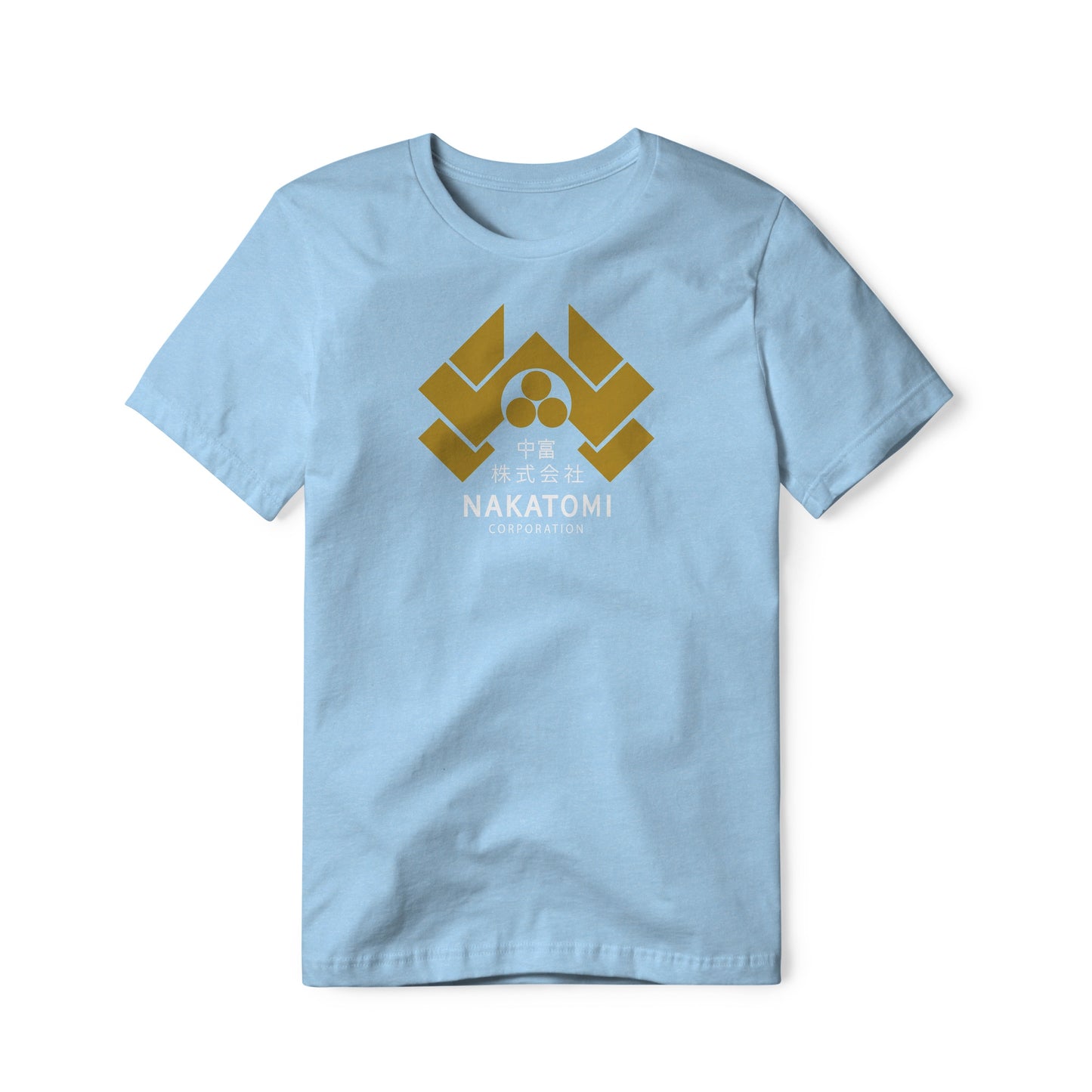 Nakatomi Corporation Logo : Die Hard Movie, Cotton/Poly Blend Tee
