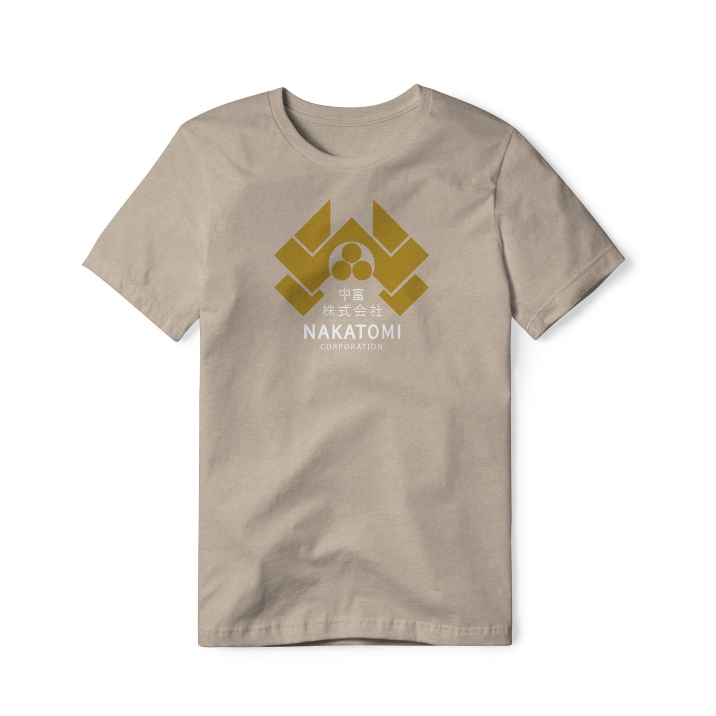 Nakatomi Corporation Logo : Die Hard Movie, Cotton/Poly Blend Tee