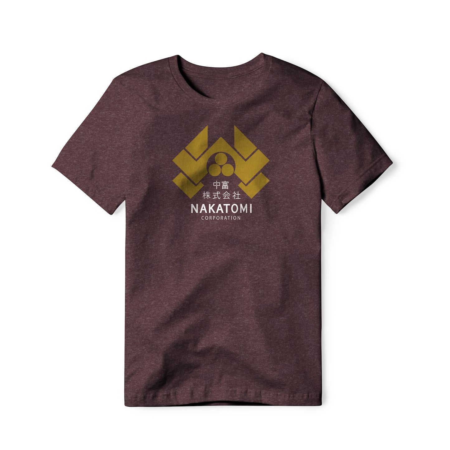 Nakatomi Corporation Logo : Die Hard Movie, Cotton/Poly Blend Tee