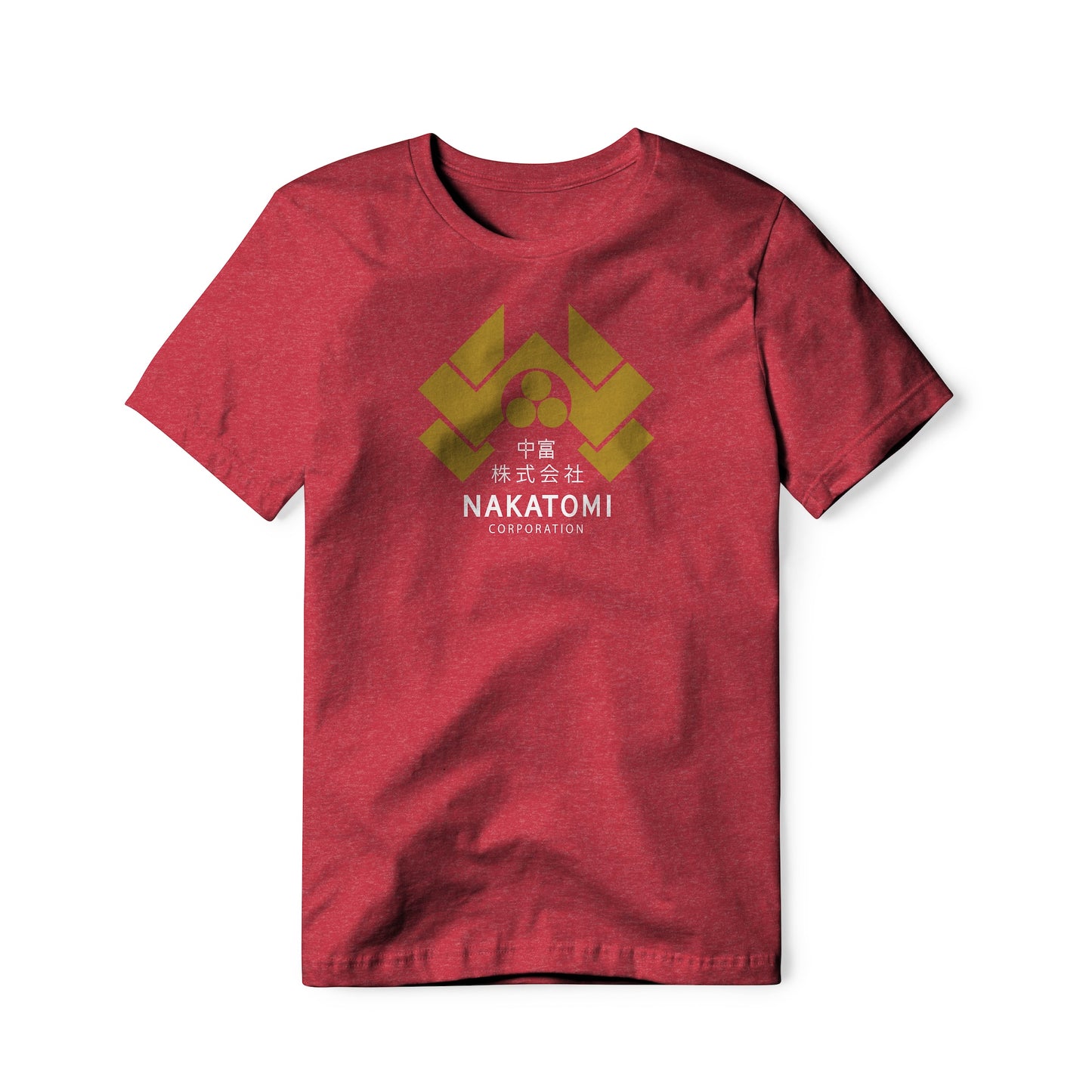 Nakatomi Corporation Logo : Die Hard Movie, Cotton/Poly Blend Tee