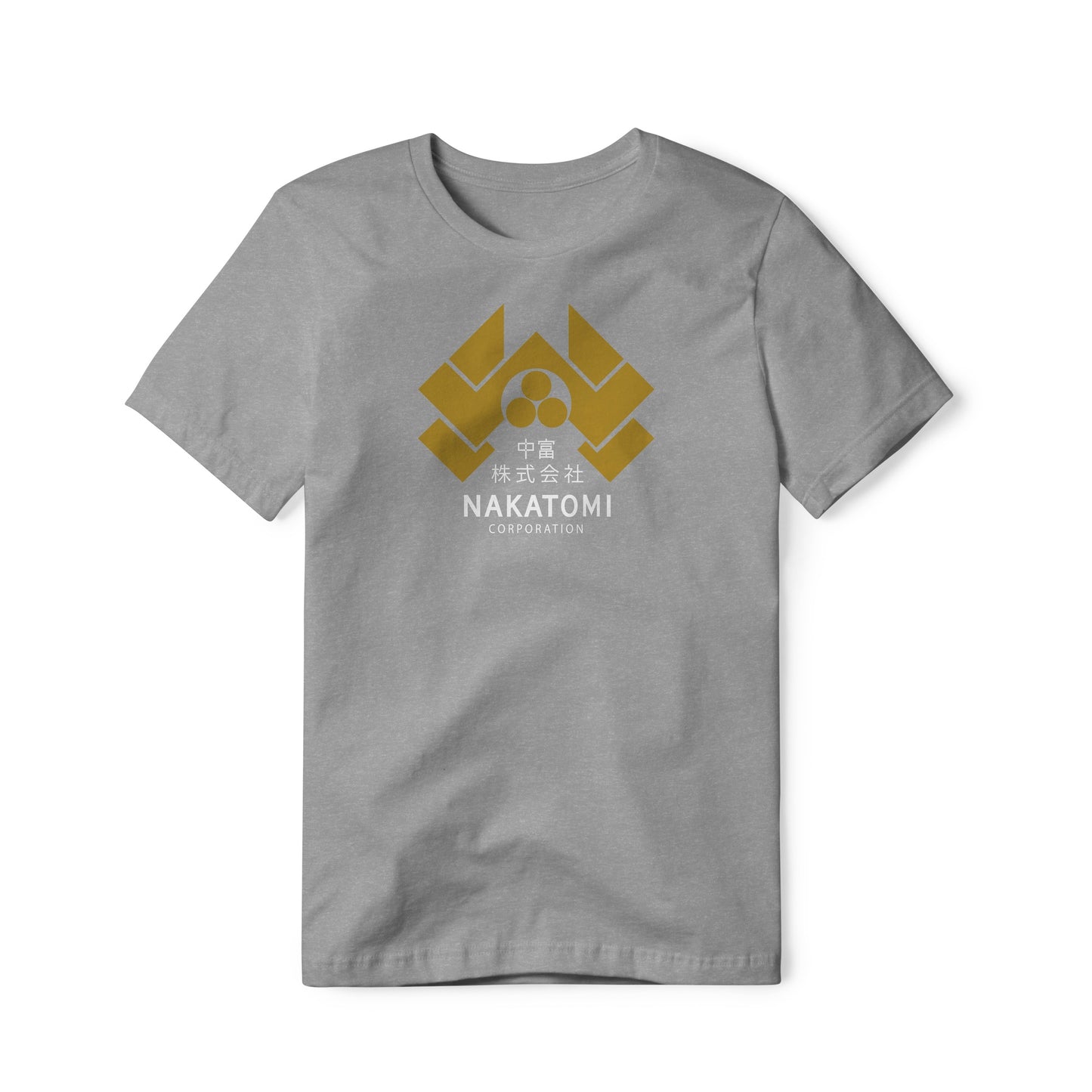 Nakatomi Corporation Logo : Die Hard Movie, Cotton/Poly Blend Tee