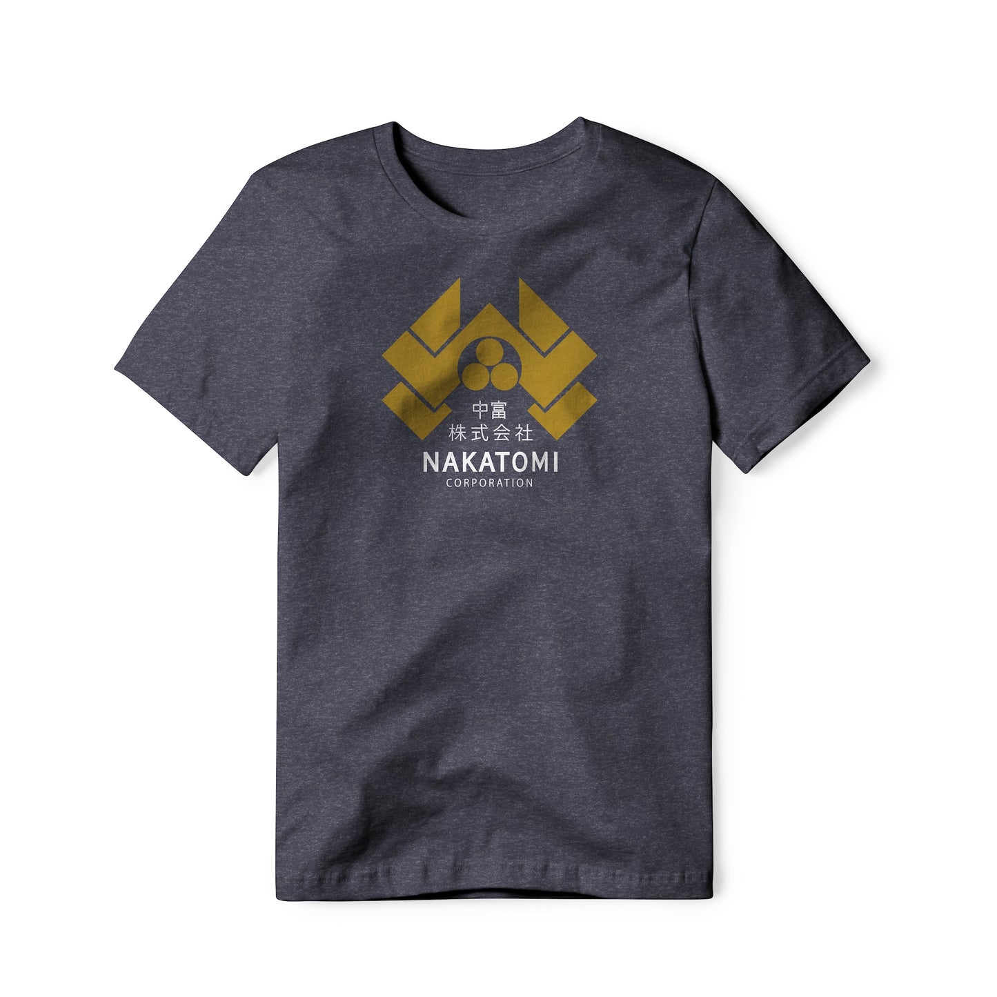 Nakatomi Corporation Logo : Die Hard Movie, Cotton/Poly Blend Tee
