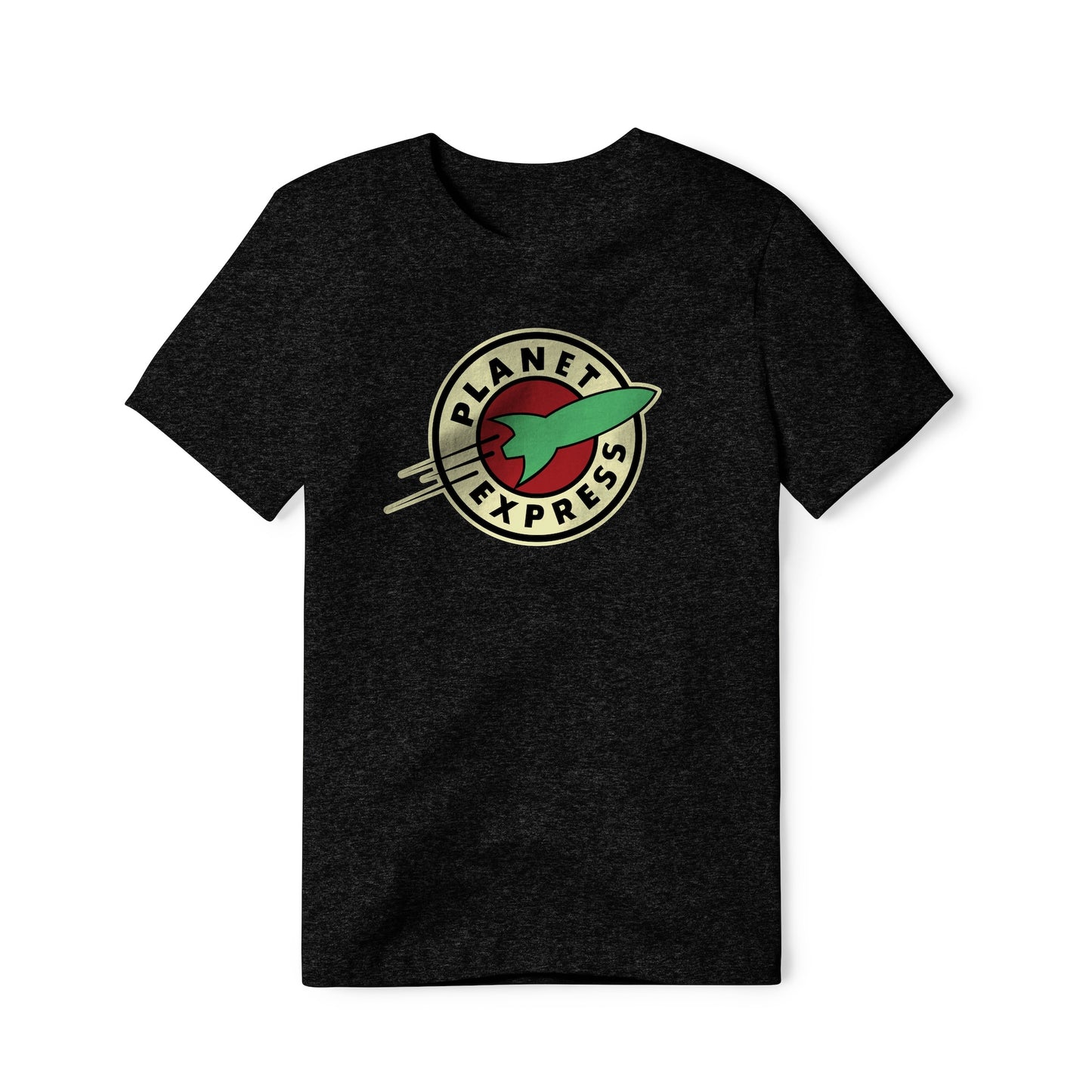 Planet Express Logo : Futurama Show, Cotton/Poly Blend Tee