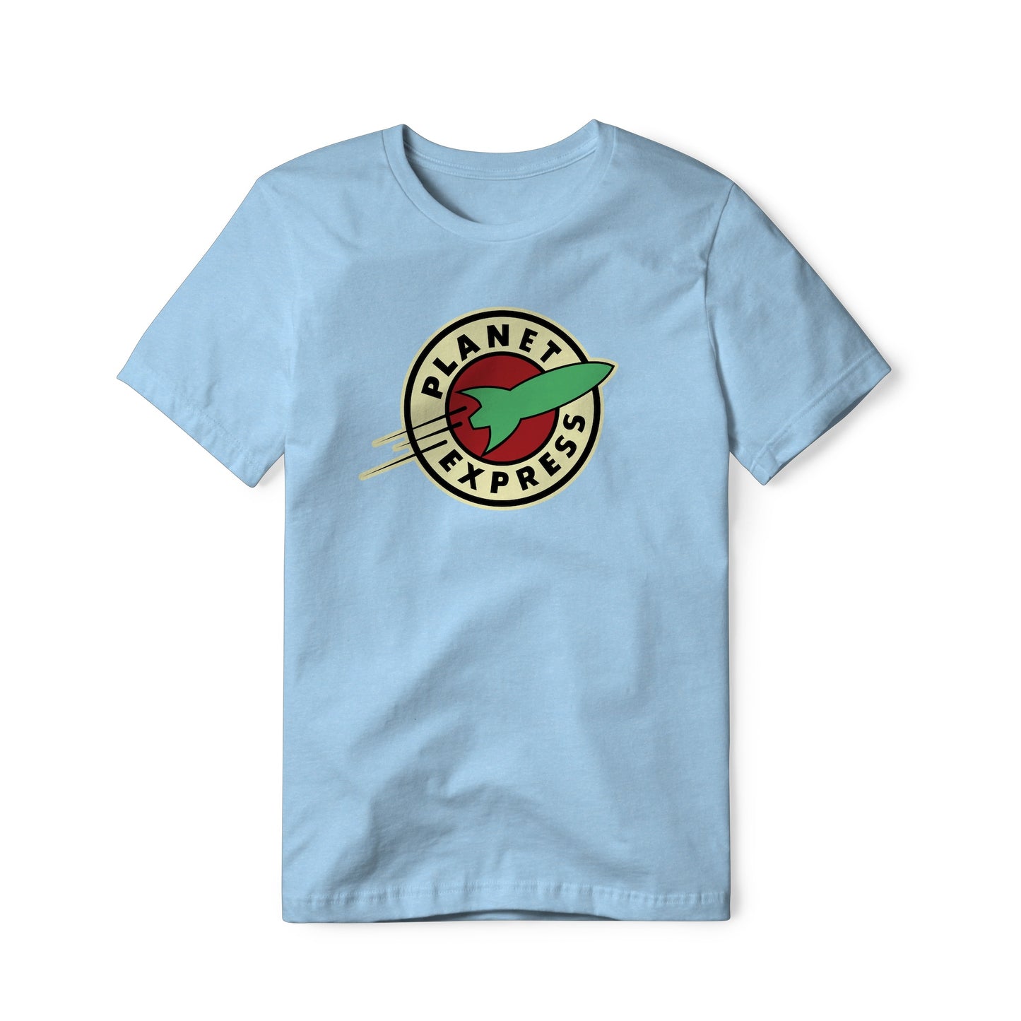 Planet Express Logo : Futurama Show, Cotton/Poly Blend Tee