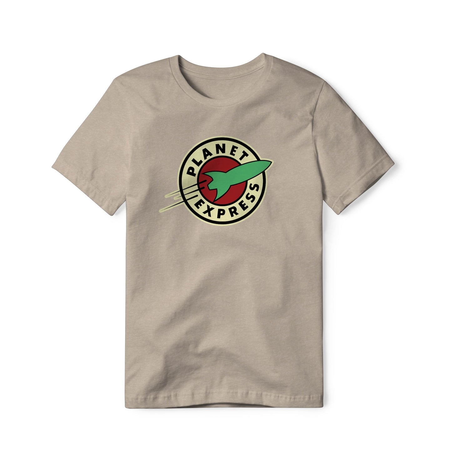 Planet Express Logo : Futurama Show, Cotton/Poly Blend Tee