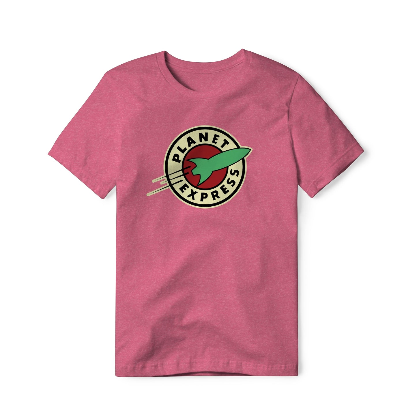 Planet Express Logo : Futurama Show, Cotton/Poly Blend Tee
