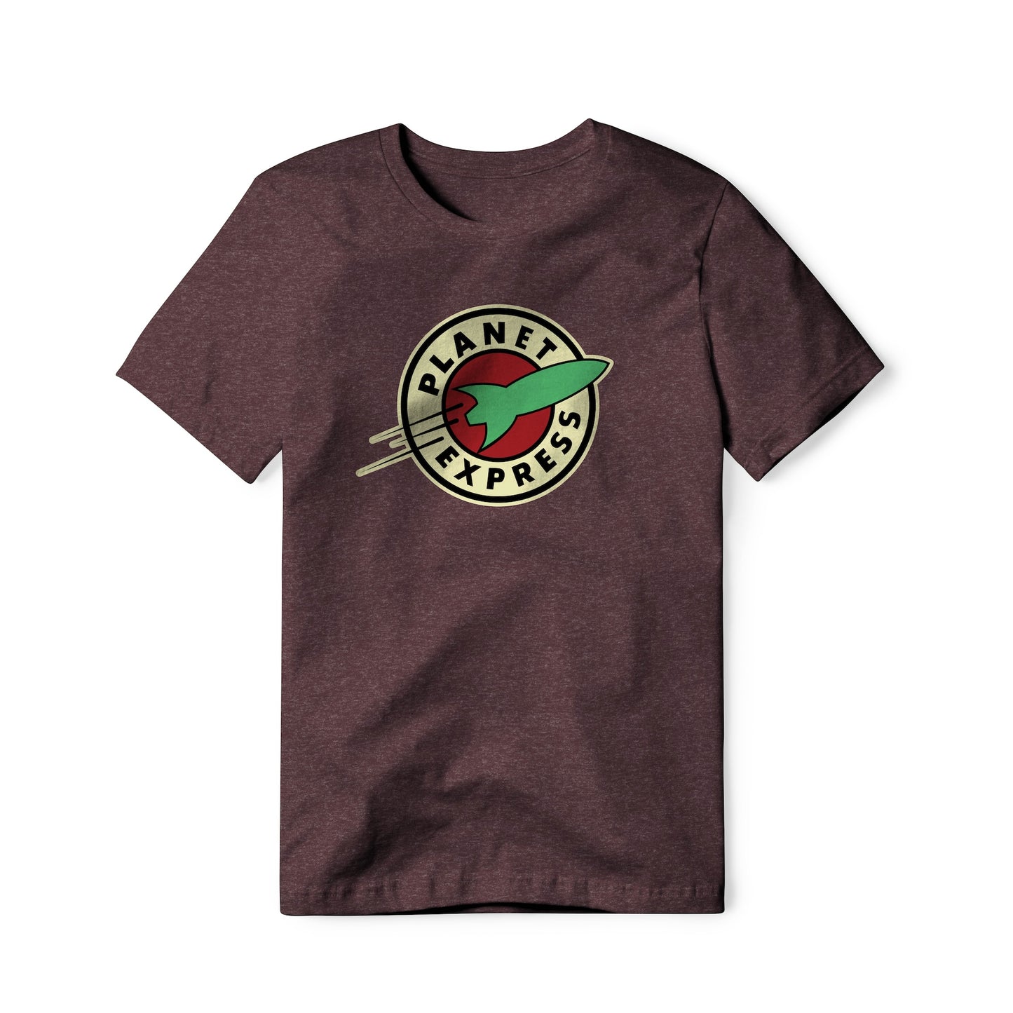 Planet Express Logo : Futurama Show, Cotton/Poly Blend Tee