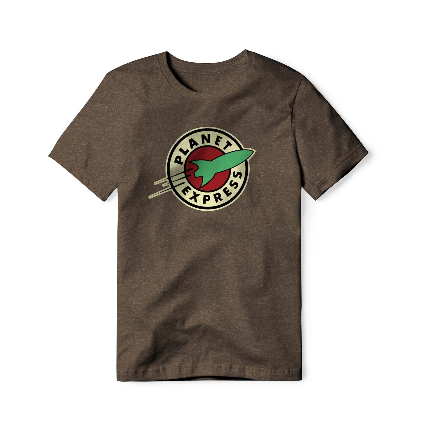 Planet Express Logo : Futurama Show, Cotton/Poly Blend Tee