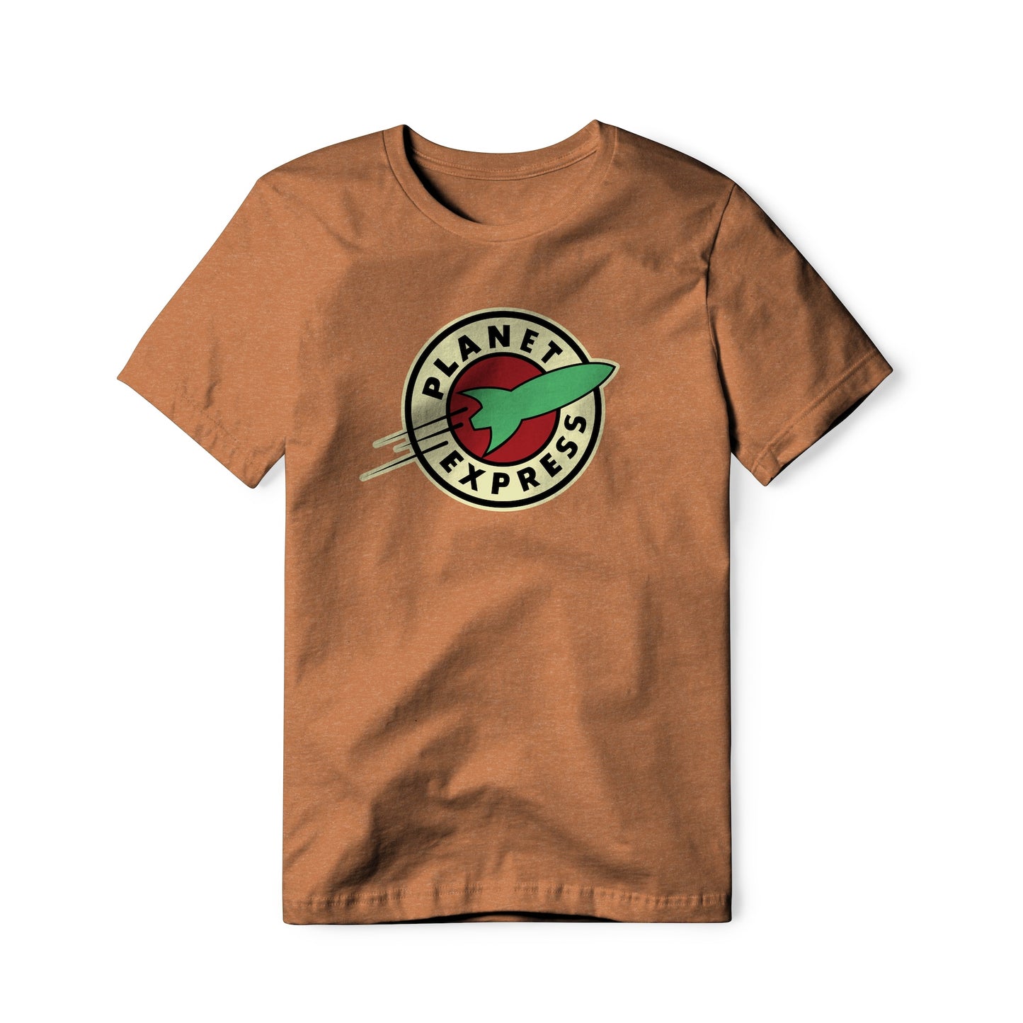 Planet Express Logo : Futurama Show, Cotton/Poly Blend Tee