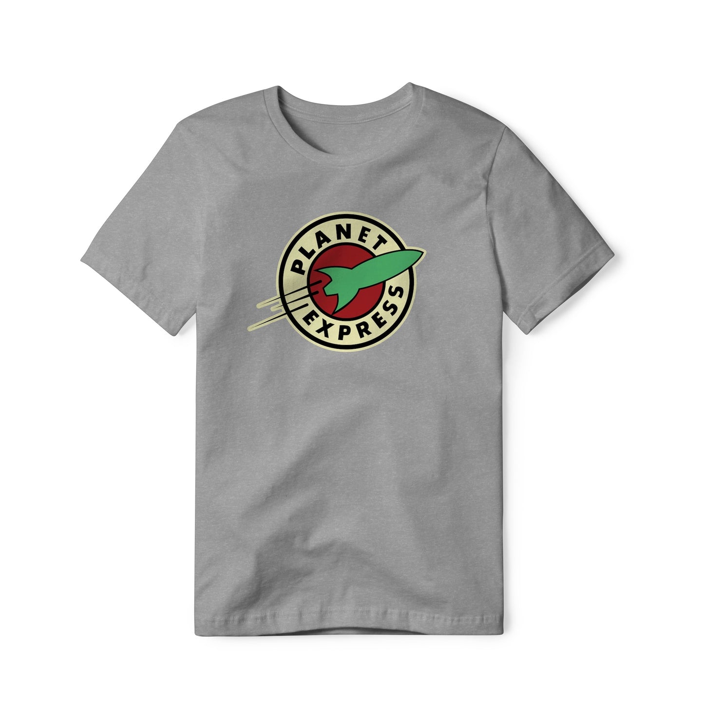 Planet Express Logo : Futurama Show, Cotton/Poly Blend Tee