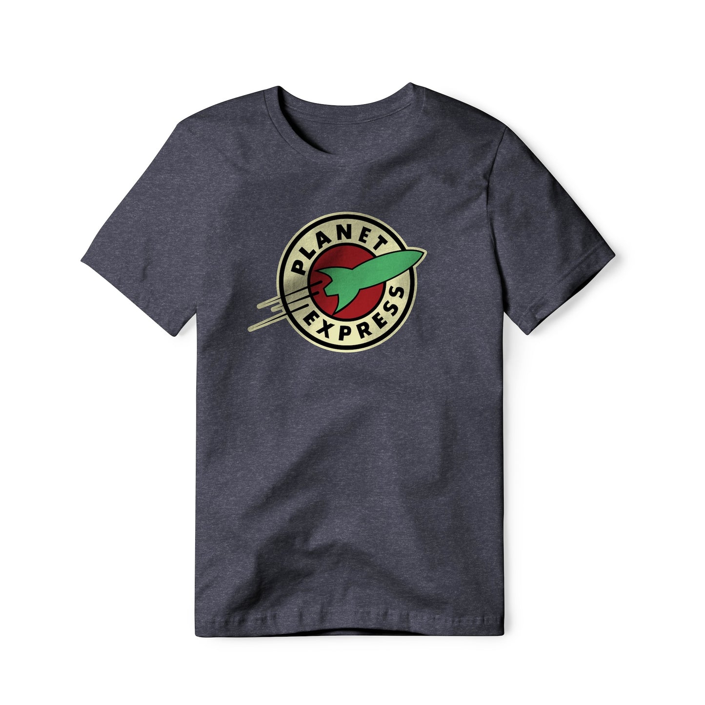 Planet Express Logo : Futurama Show, Cotton/Poly Blend Tee