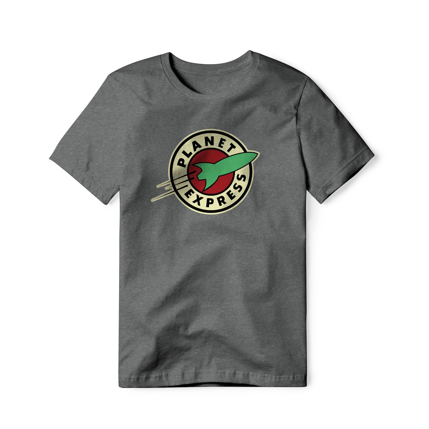 Planet Express Logo : Futurama Show, Cotton/Poly Blend Tee