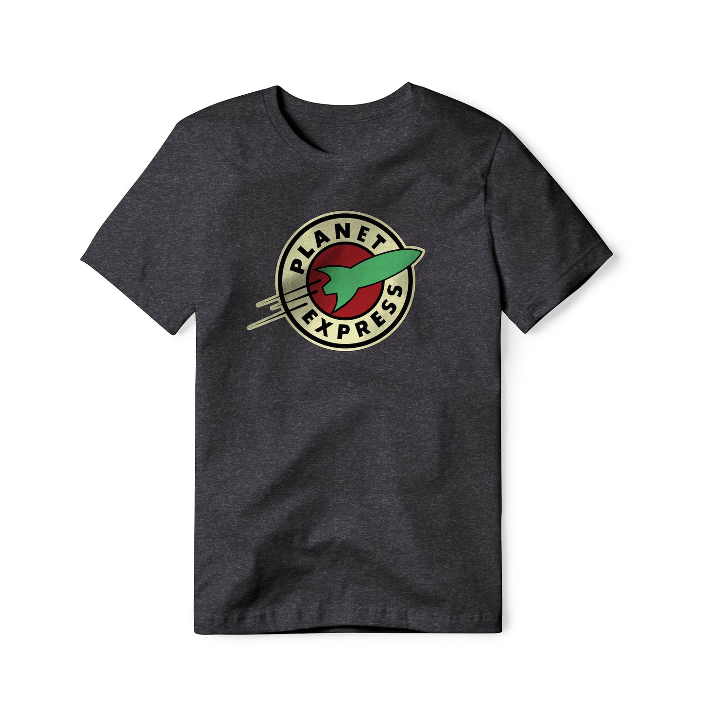 Planet Express Logo : Futurama Show, Cotton/Poly Blend Tee