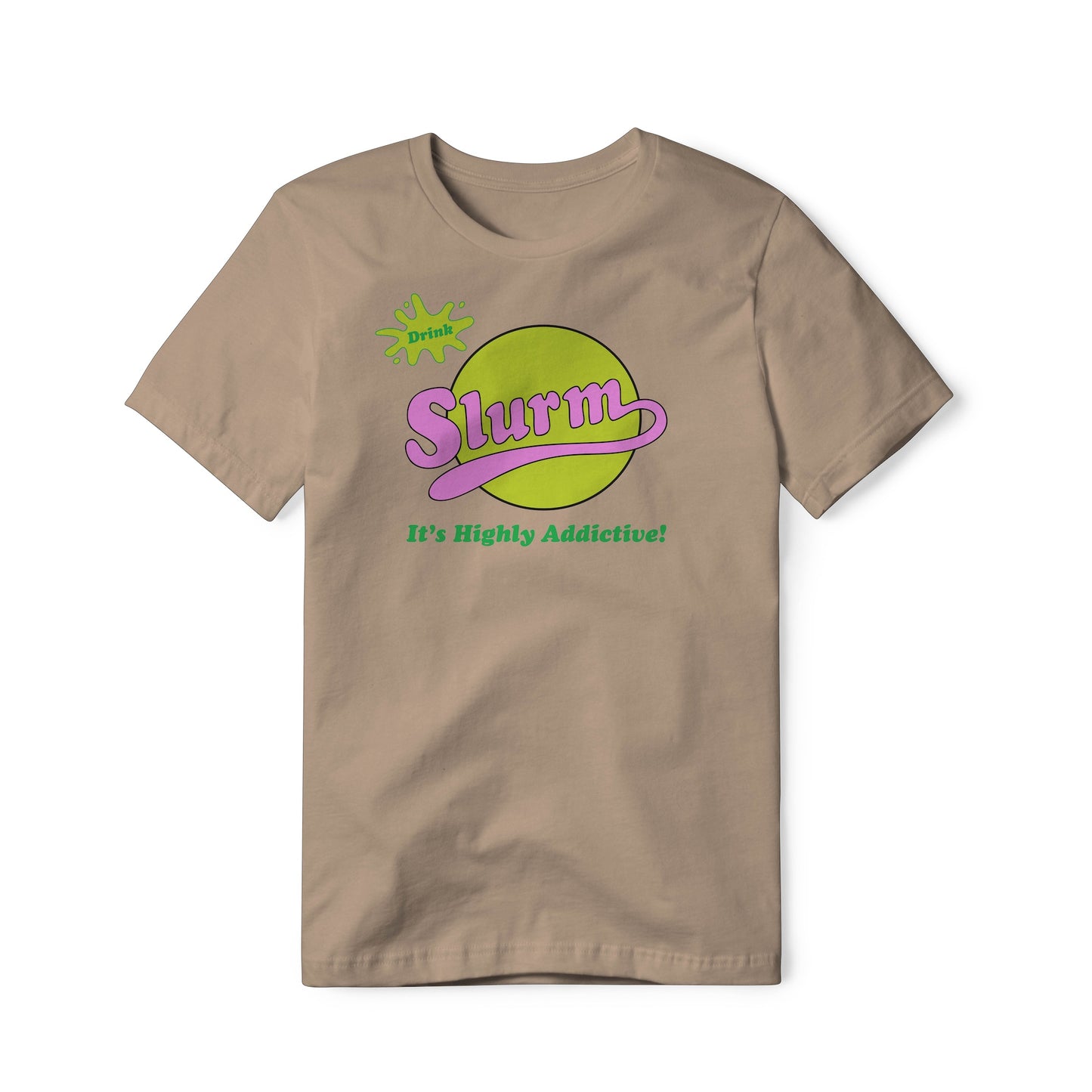 Slurm Logo : Futurama Show, Classic Cotton Tee