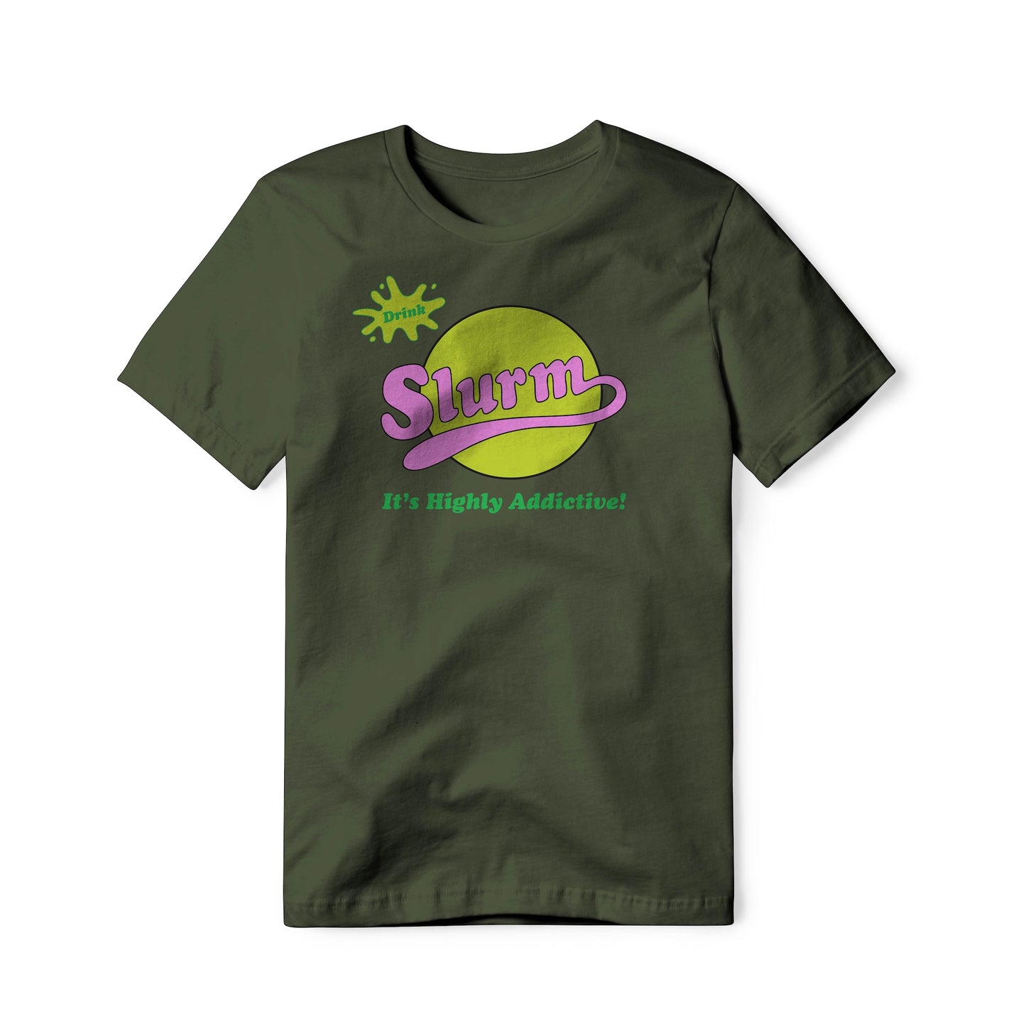 Slurm Logo : Futurama Show, Classic Cotton Tee