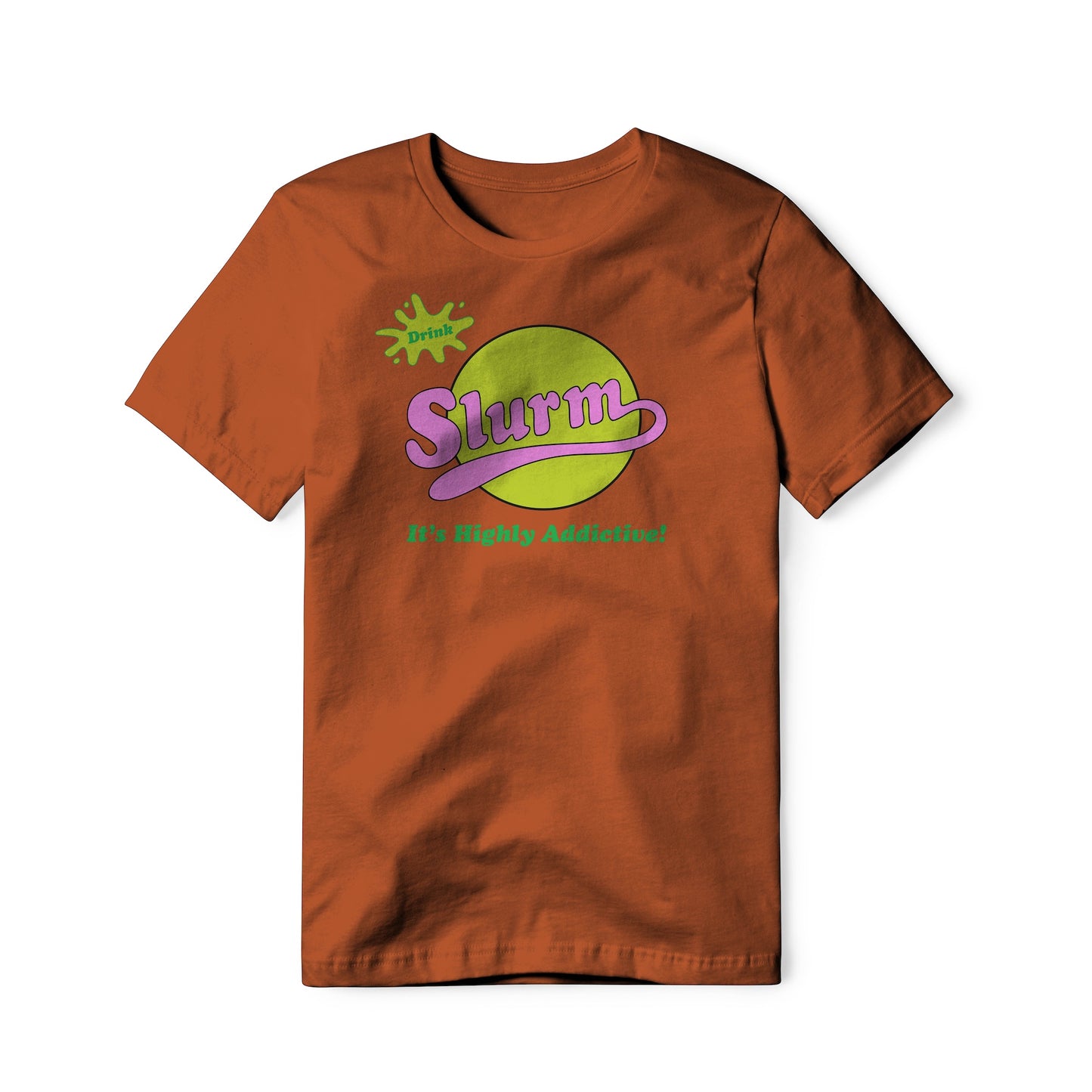 Slurm Logo : Futurama Show, Classic Cotton Tee