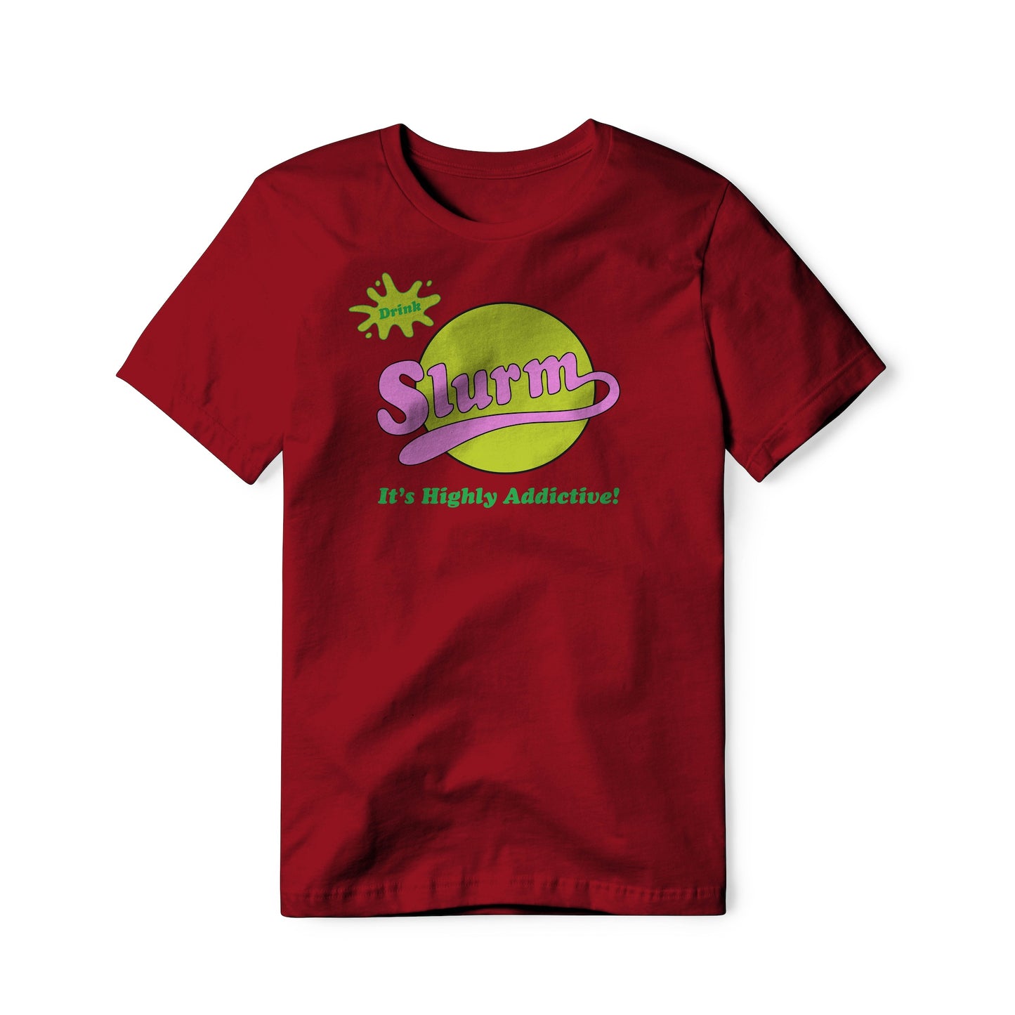 Slurm Logo : Futurama Show, Classic Cotton Tee