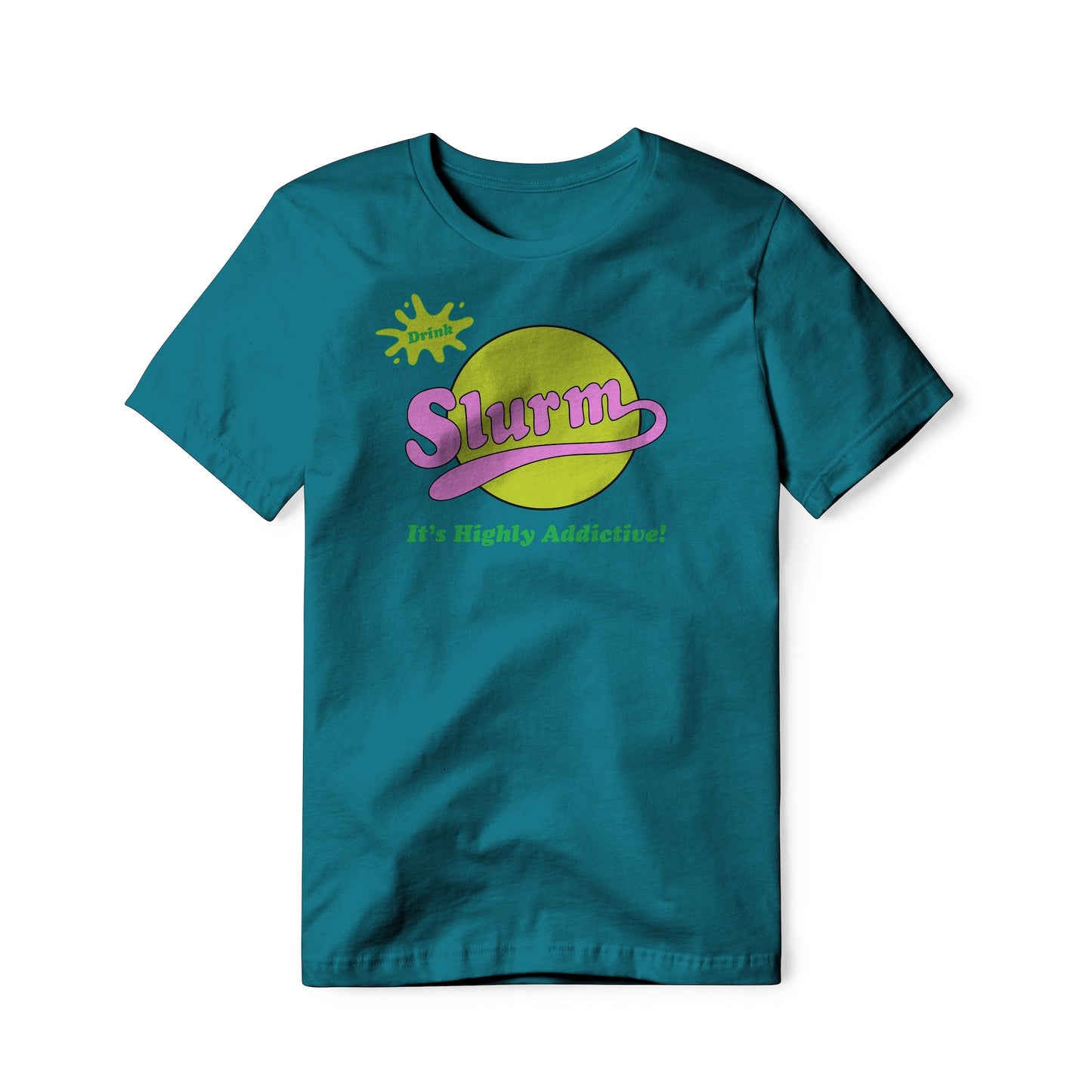 Slurm Logo : Futurama Show, Classic Cotton Tee