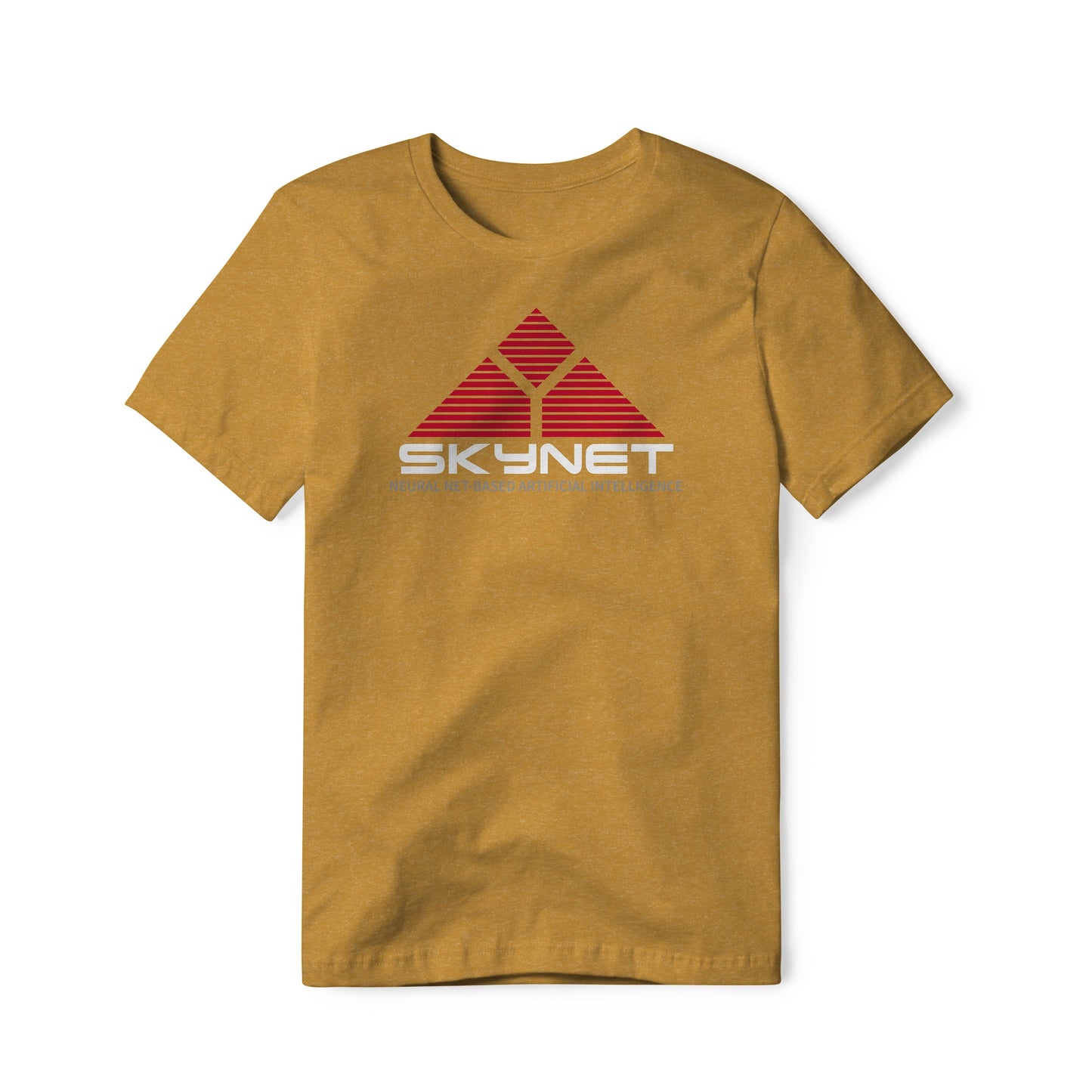 Skynet Logo : Terminator Movie, Cotton/Poly Blend Tee