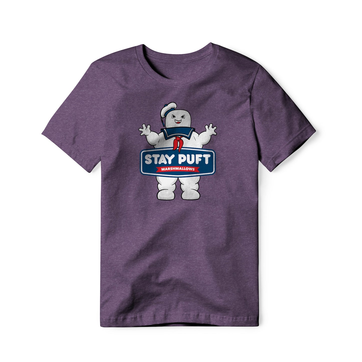 Stay Puft Marshmallows Logo (Evil) : Ghostbusters Movie, Cotton/Poly Blend Tee