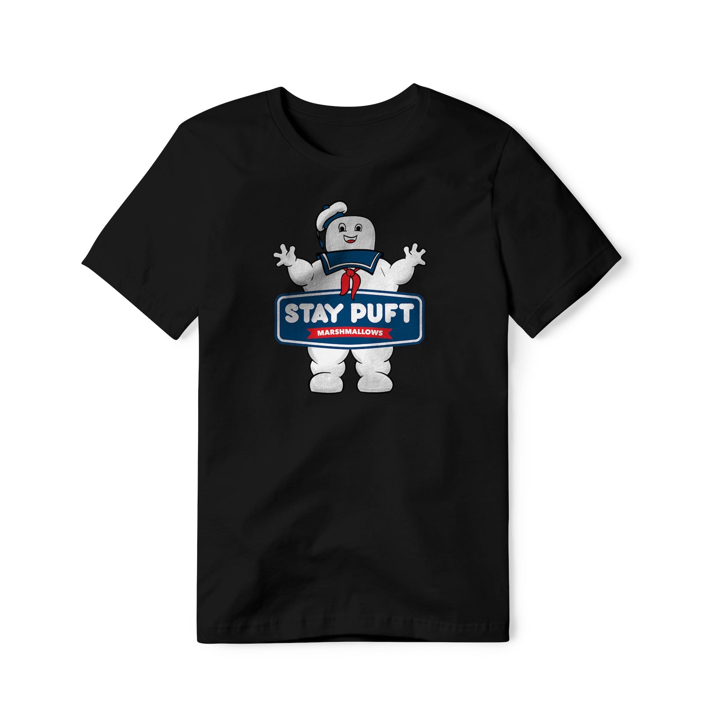 Stay Puft Marshmallows Logo (Good) : Ghostbusters Movie, Classic Cotton Tee