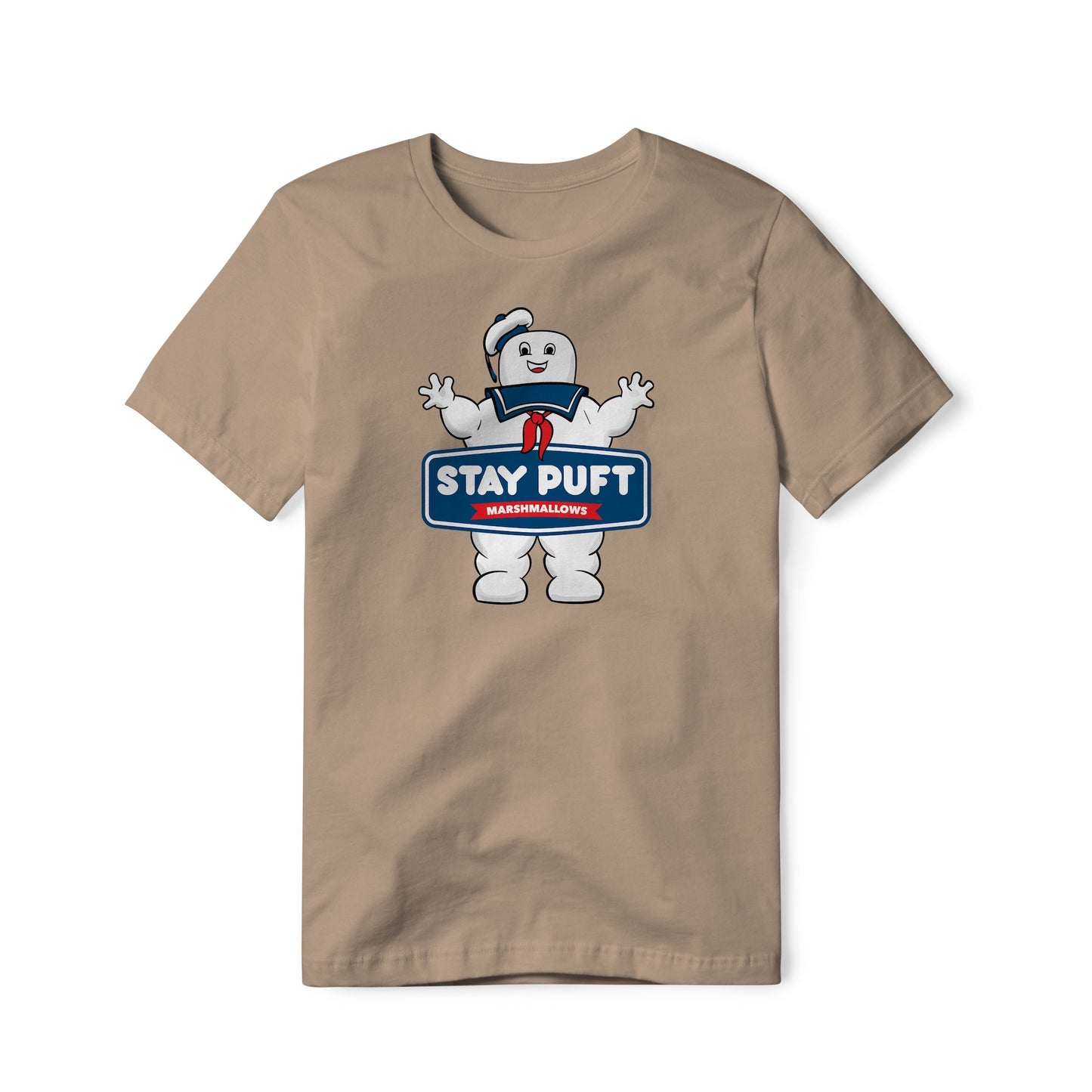 Stay Puft Marshmallows Logo (Good) : Ghostbusters Movie, Classic Cotton Tee