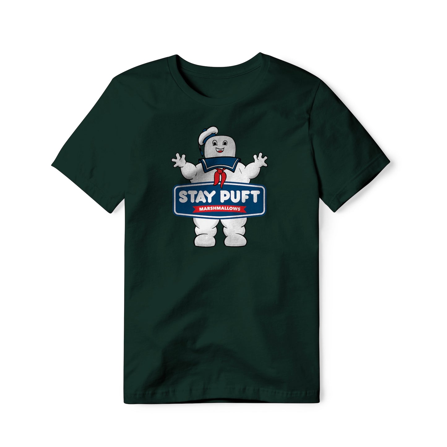 Stay Puft Marshmallows Logo (Good) : Ghostbusters Movie, Classic Cotton Tee
