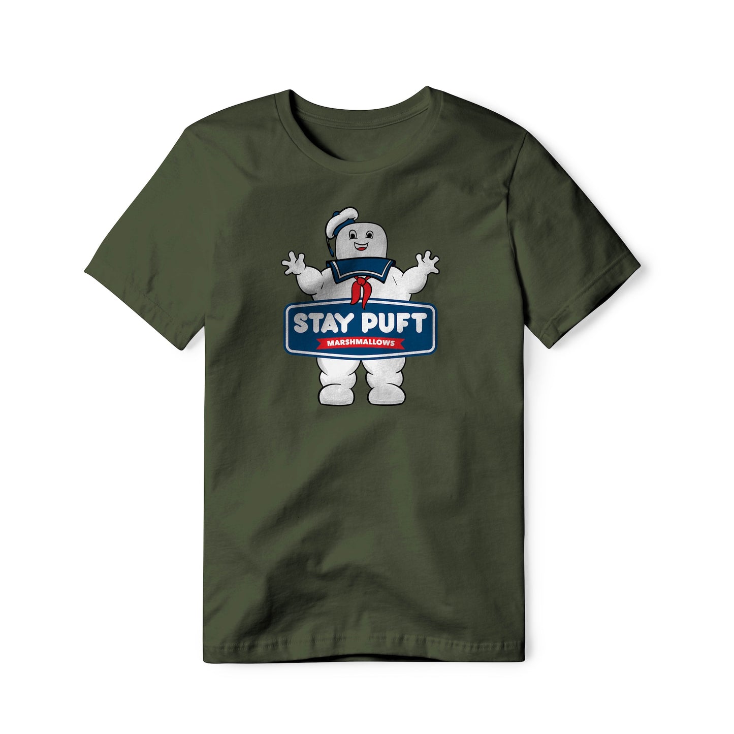 Stay Puft Marshmallows Logo (Good) : Ghostbusters Movie, Classic Cotton Tee
