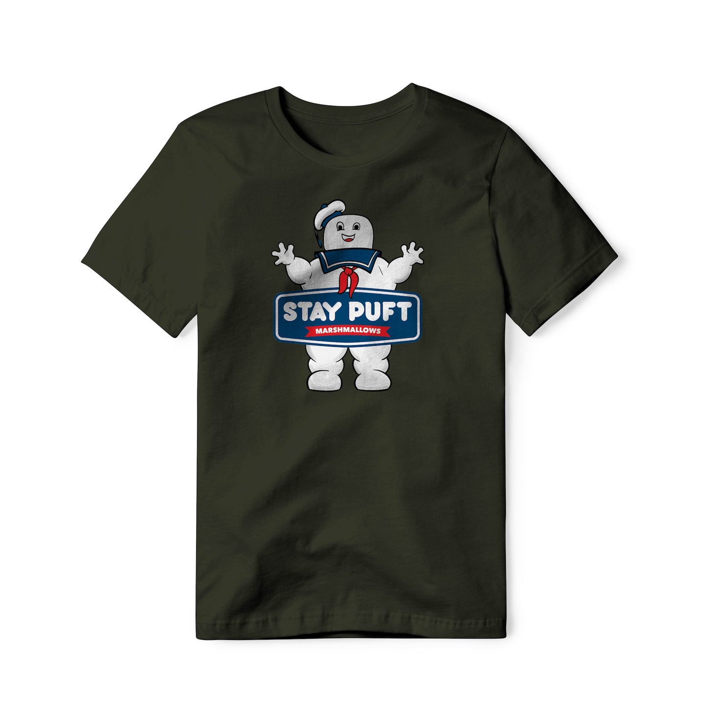 Stay Puft Marshmallows Logo (Good) : Ghostbusters Movie, Classic Cotton Tee