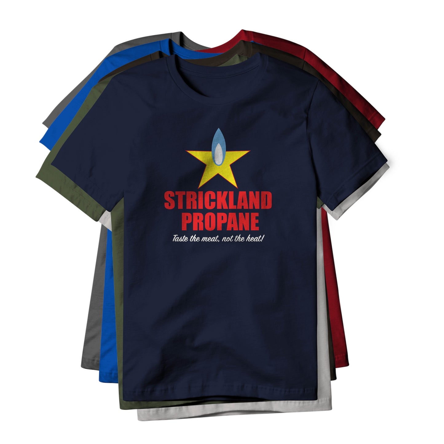 Strickland Propane Logo : King Of The Hill Show, Classic Cotton Tee
