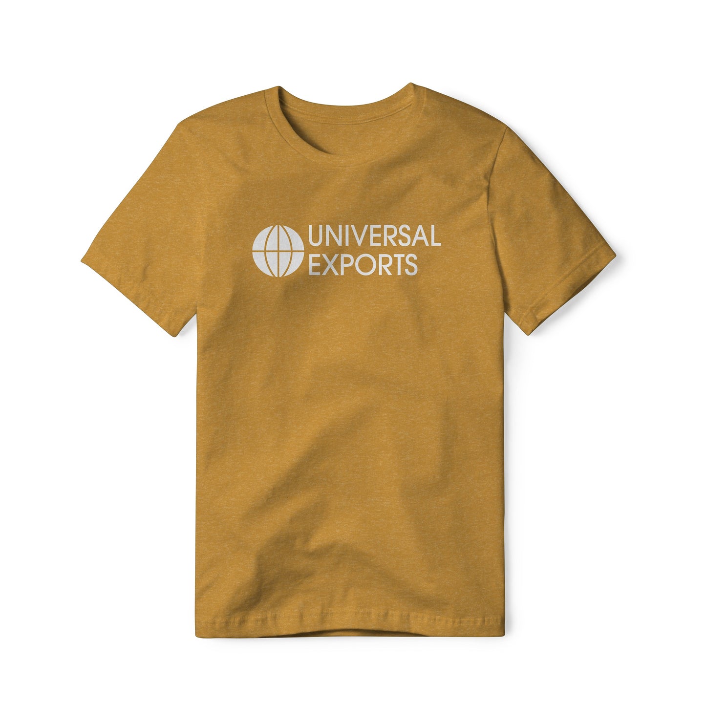 Universal Exports Logo (White) : James Bond Movie, Cotton/Poly Blend Tee
