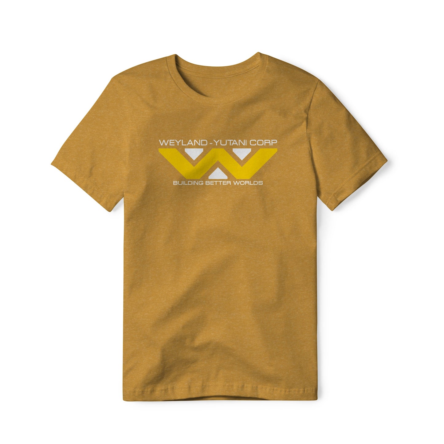 Weyland-Yutani Logo : Alien Movie, Cotton/Poly Blend Tee