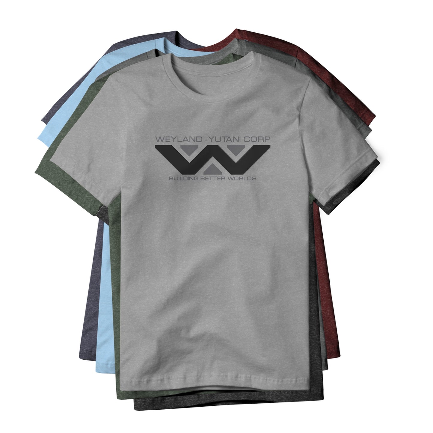 Weyland-Yutani Logo (Black Edition) : Alien Movie, Cotton/Poly Blend Tee