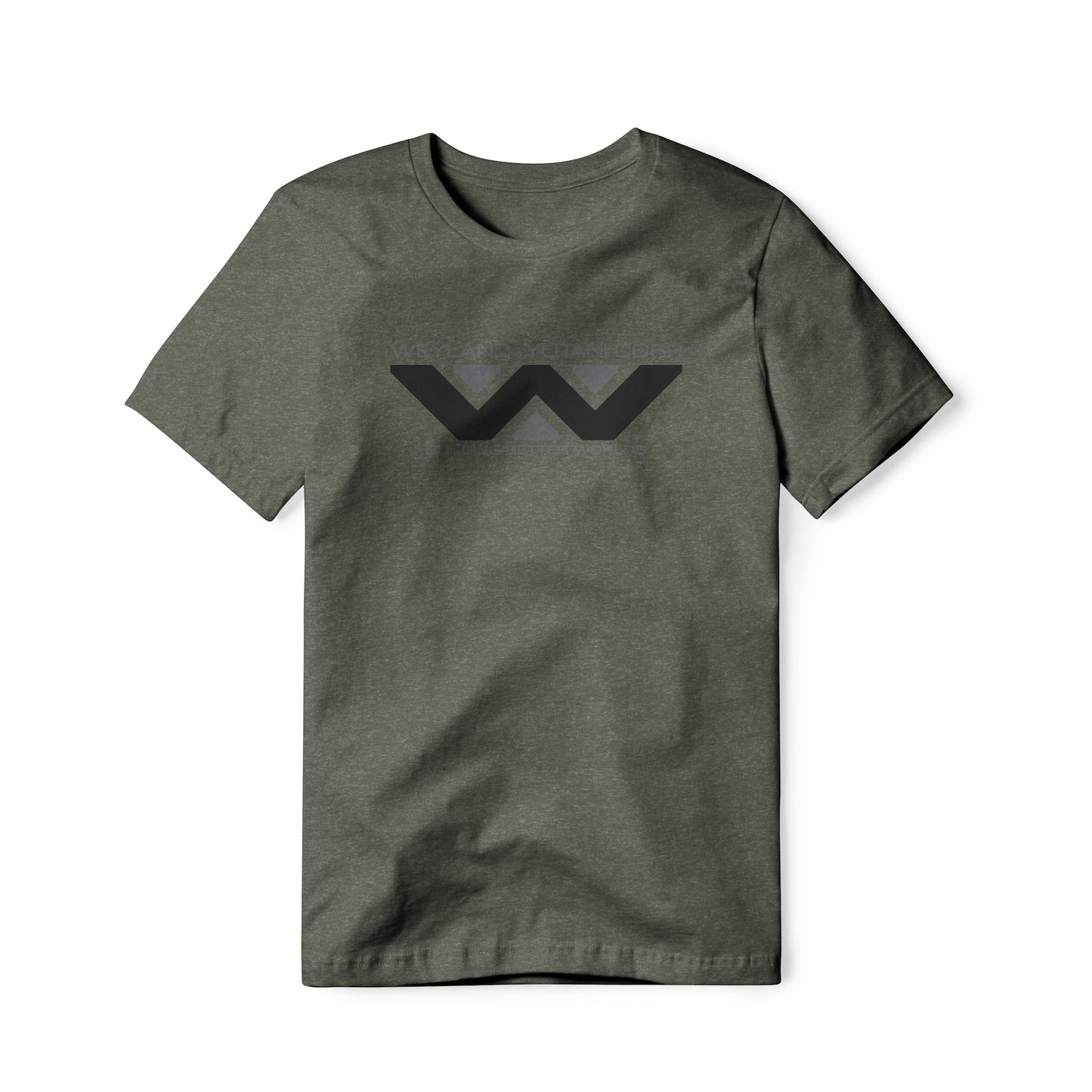 Weyland-Yutani Logo (Black Edition) : Alien Movie, Cotton/Poly Blend Tee
