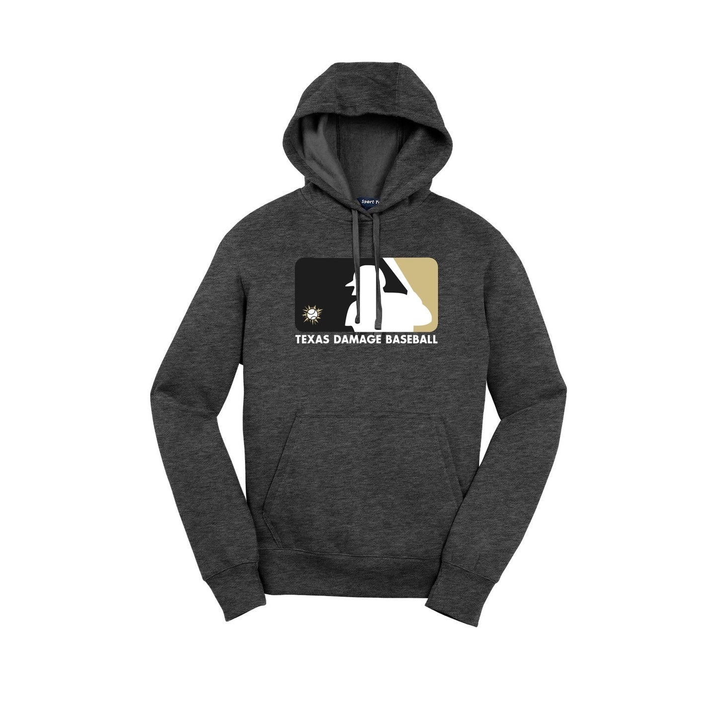 Texas Damage Cotton Blend Fleece Hoodie LS