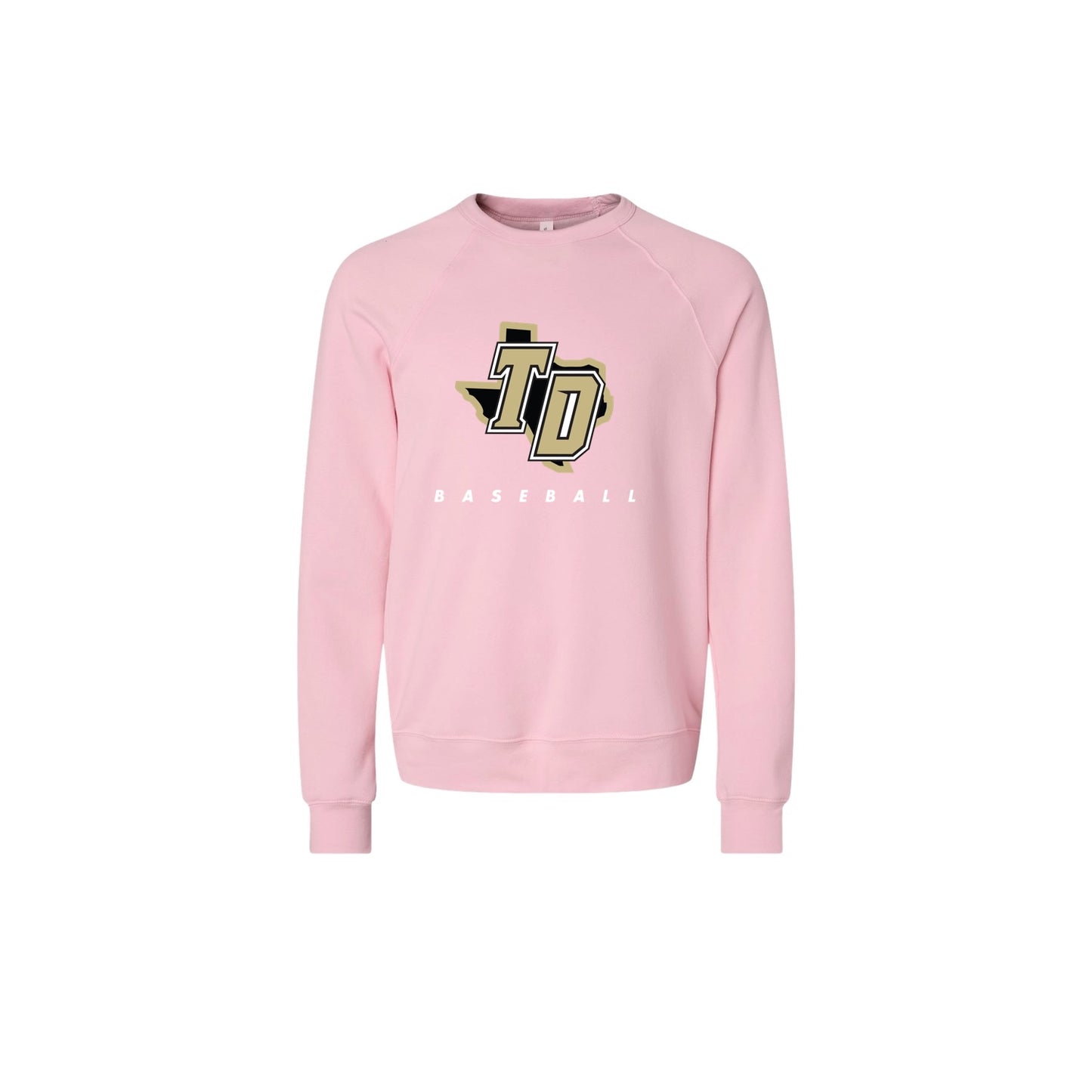 Texas Damage Cotton Blend Sweatshirt LS