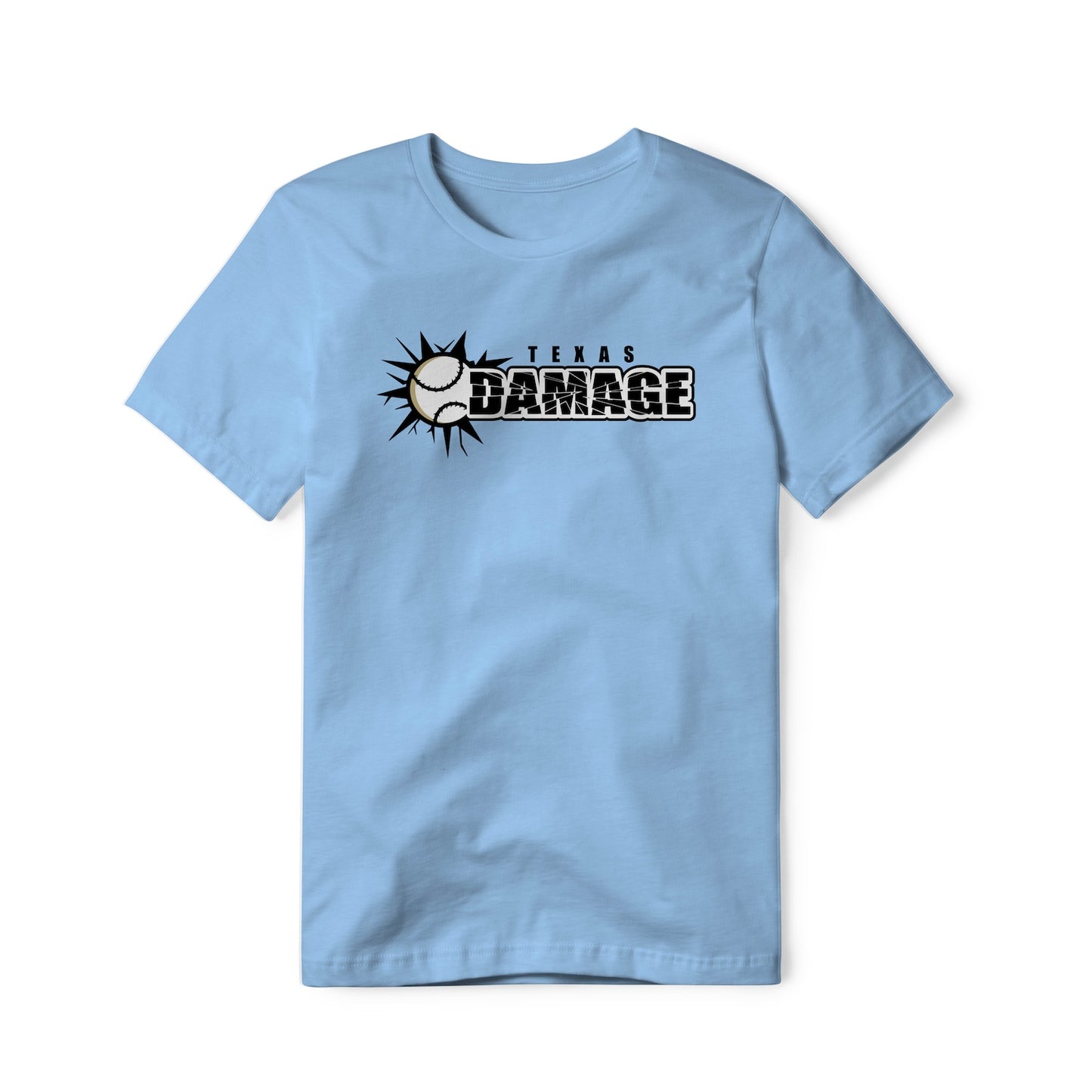 Texas Damage Poly Tee SS