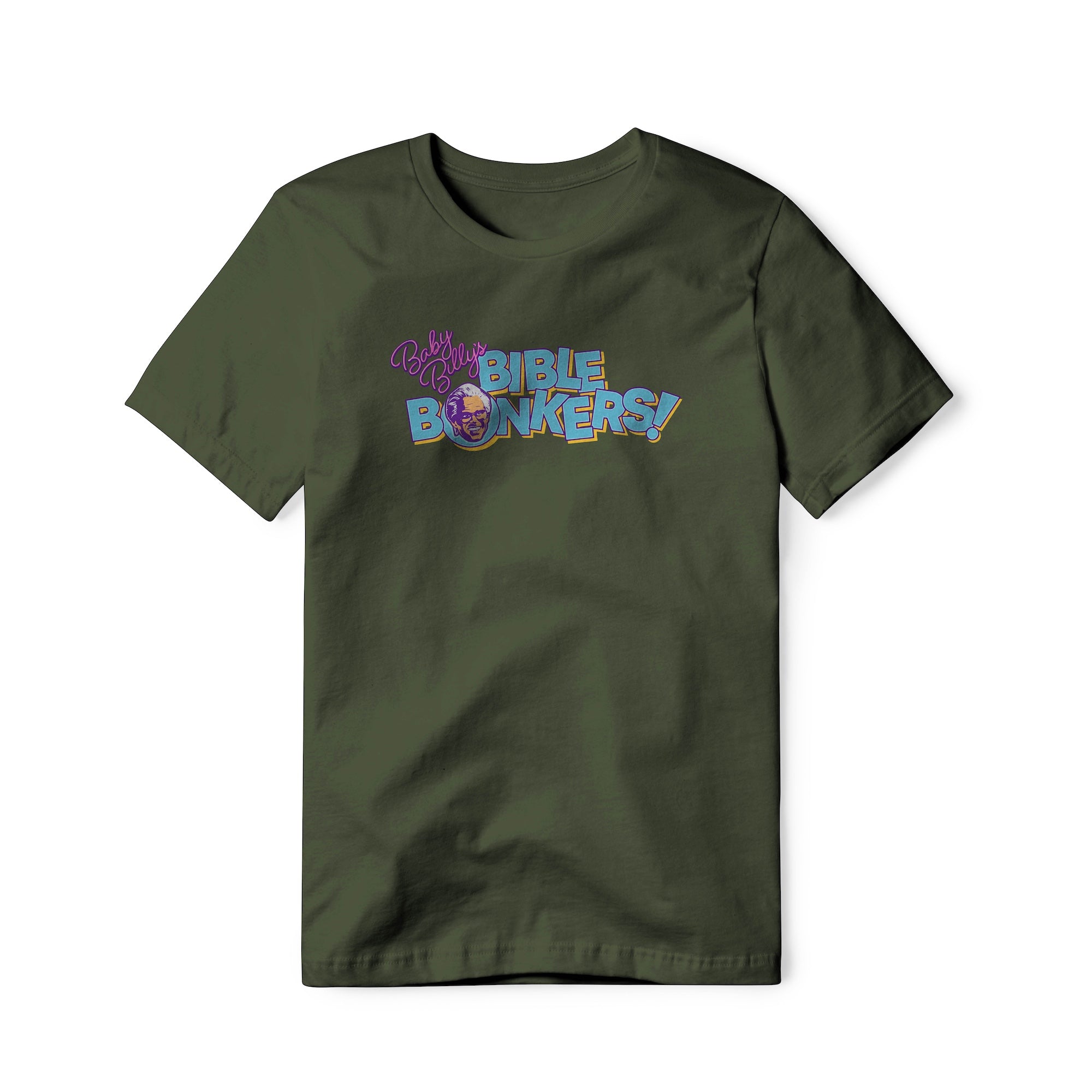 Baby Billy's Bible Bonkers Logo : Righteous Gemstones Show, Classic Cotton Tee